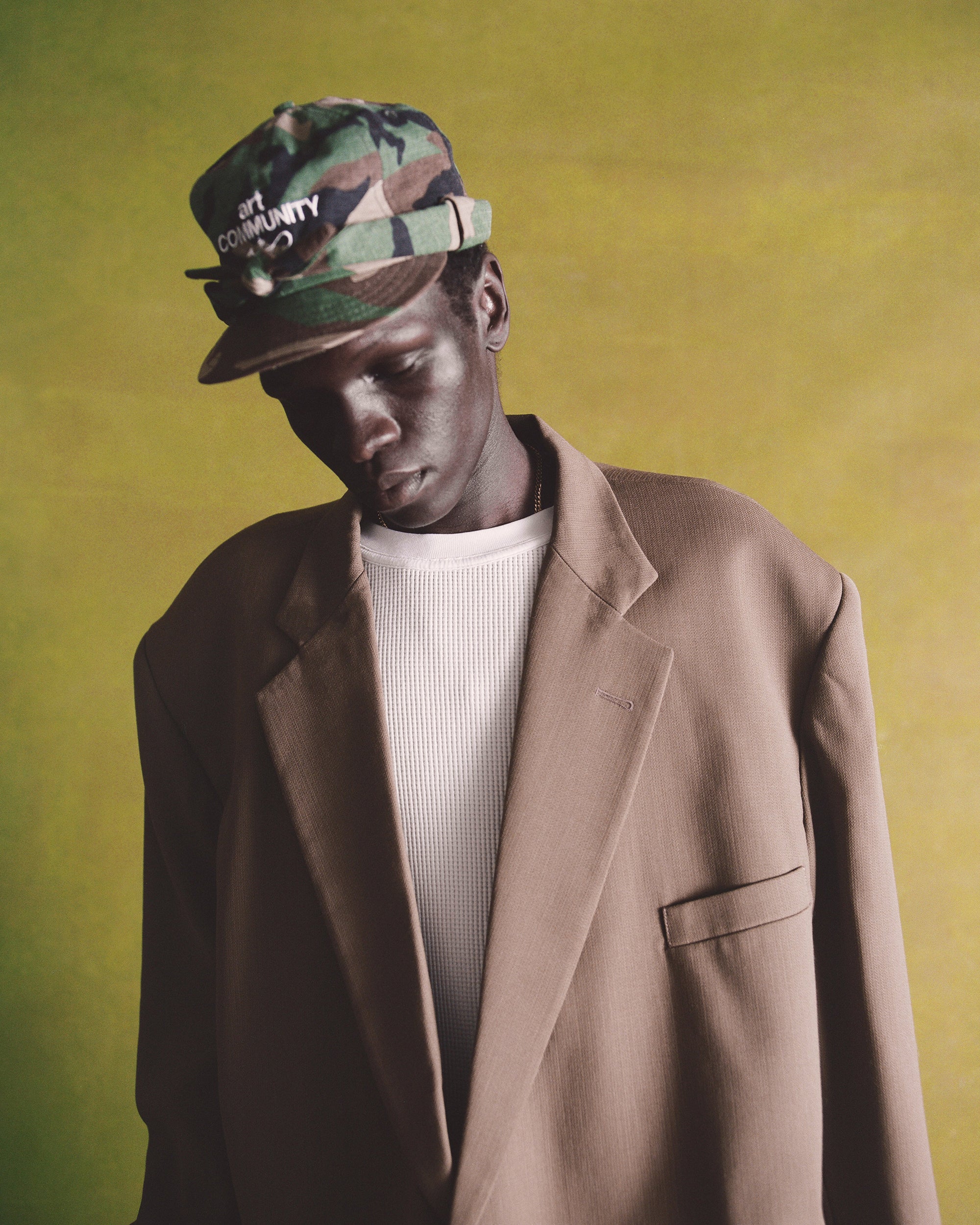 Ripstop Camo Short Brim Triptych Cap - Image 11