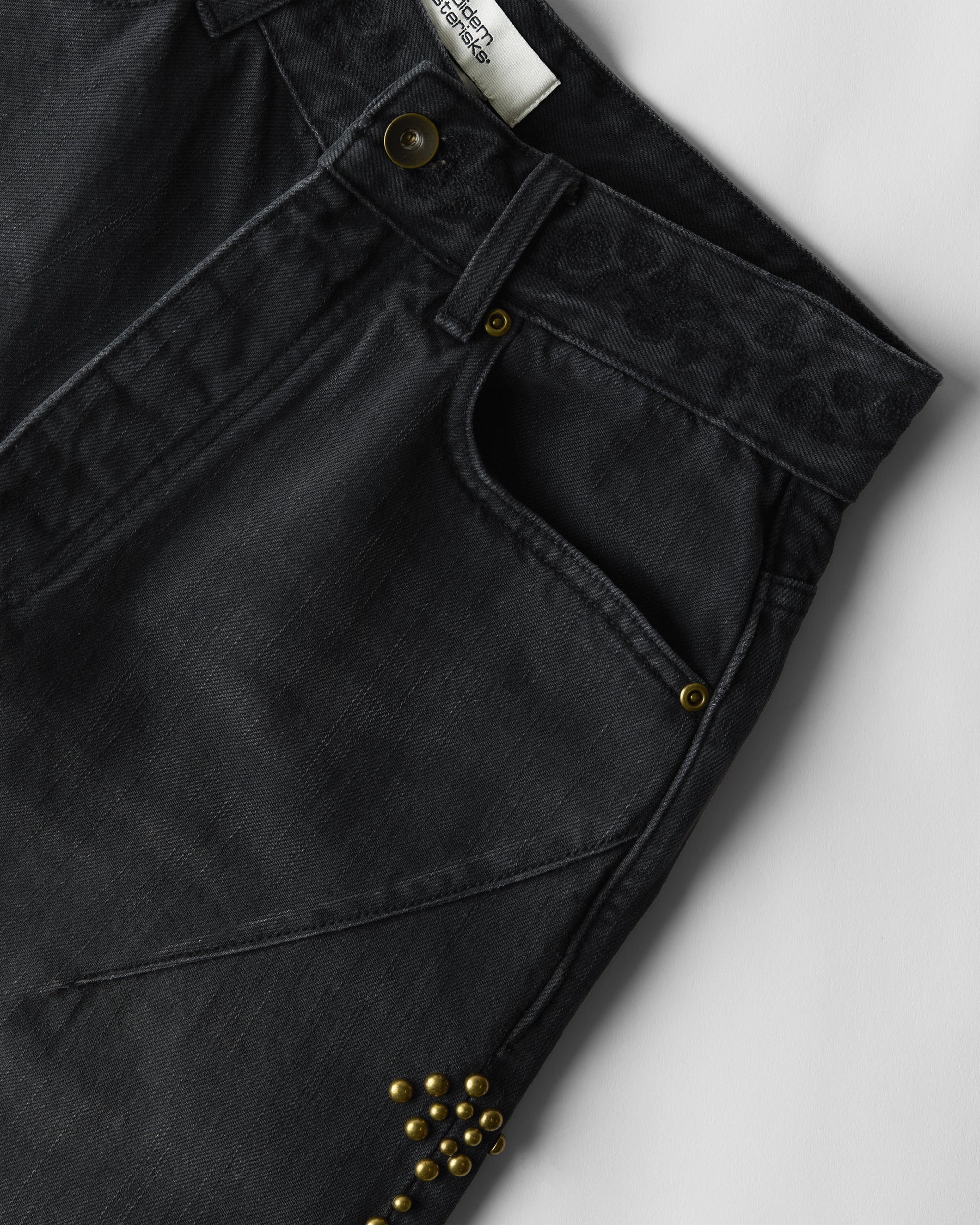 Rivet Chainstitch Selvedge Denim Shorts - Image 3