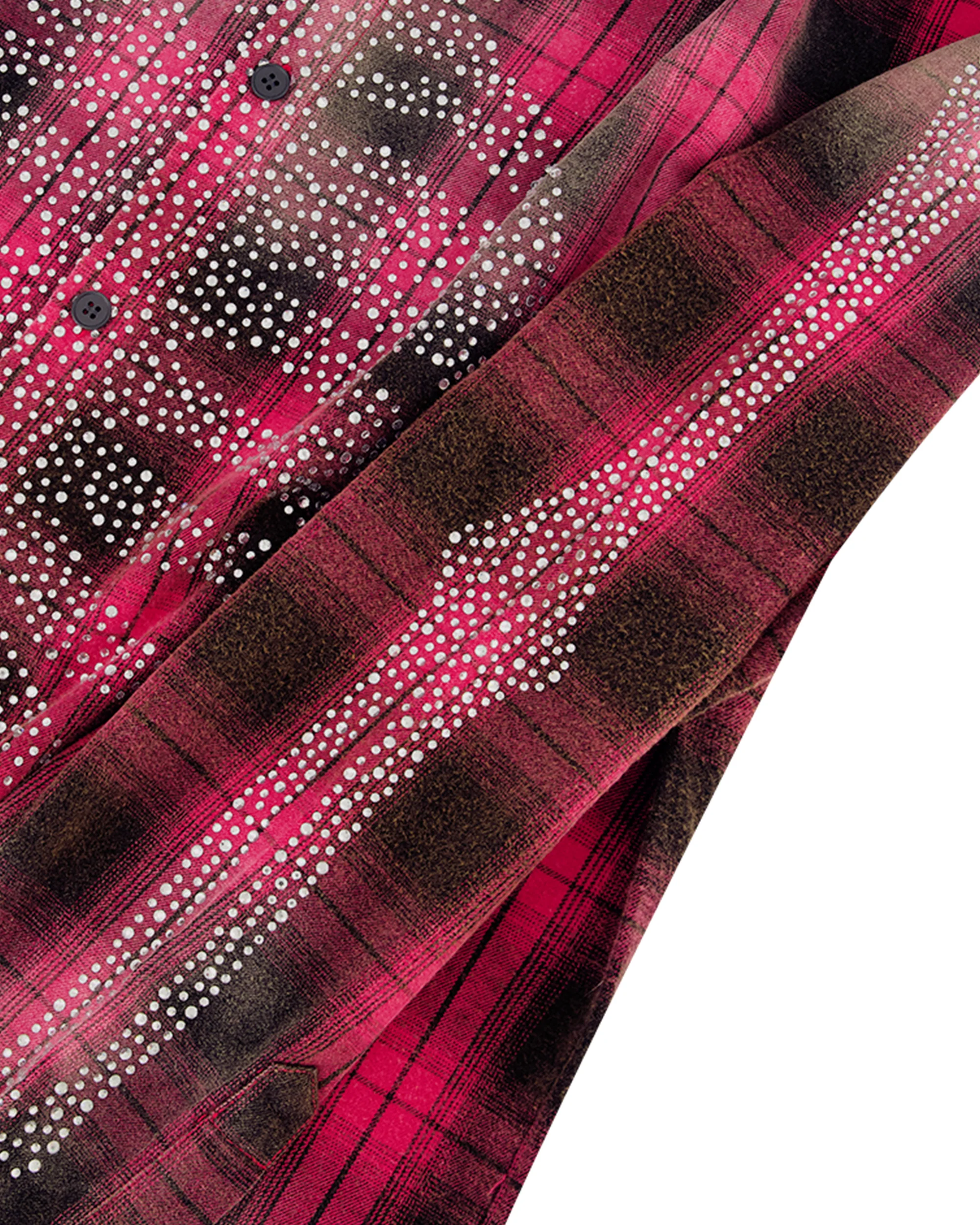 RL BONES FLANNEL SHIRT(RED) - Image 4