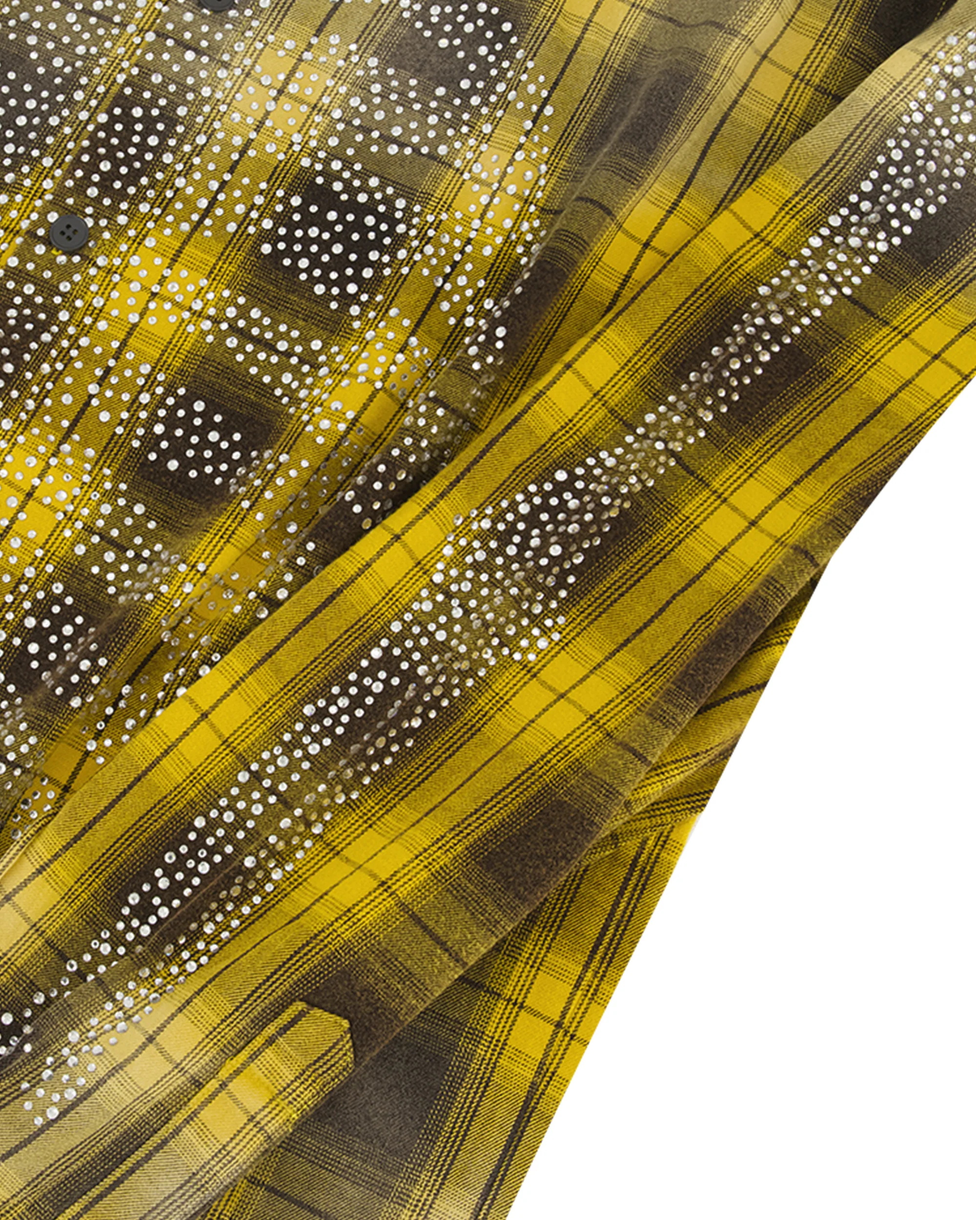 RL BONES FLANNEL SHIRT (YELLOW) - Image 4