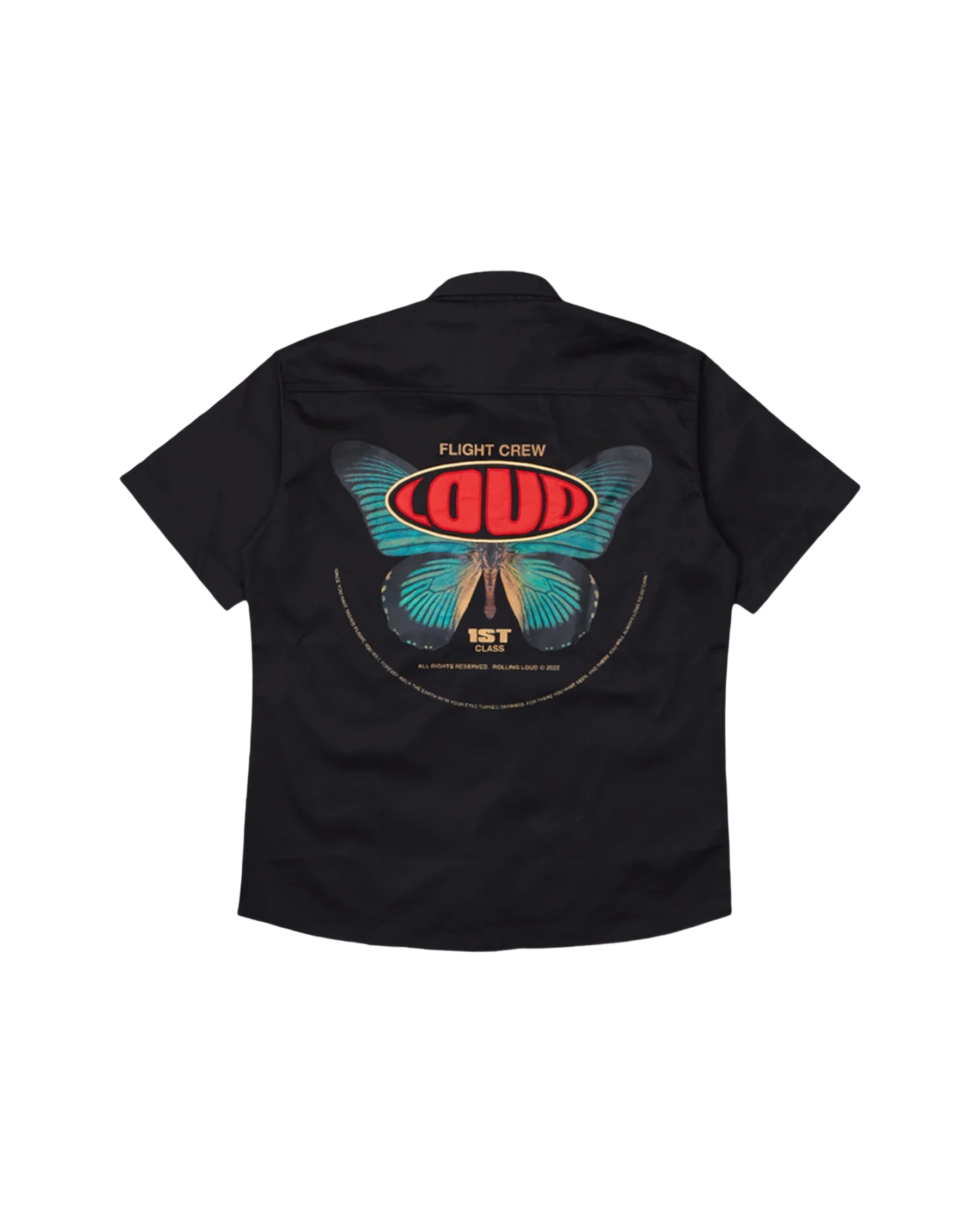 RL Butterfly Work Shirt - Image 4
