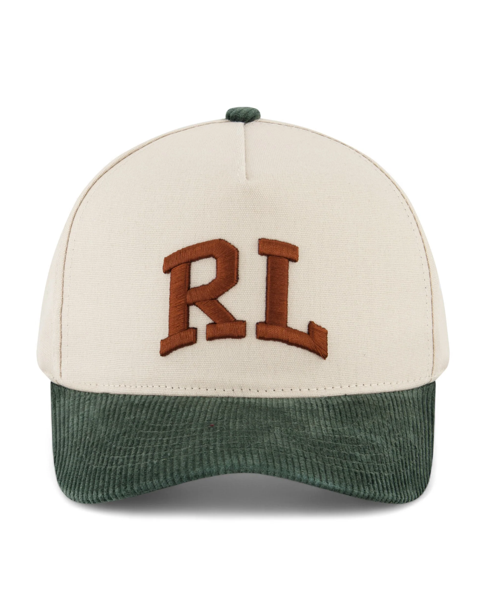RL Cream Corduroy Hat
