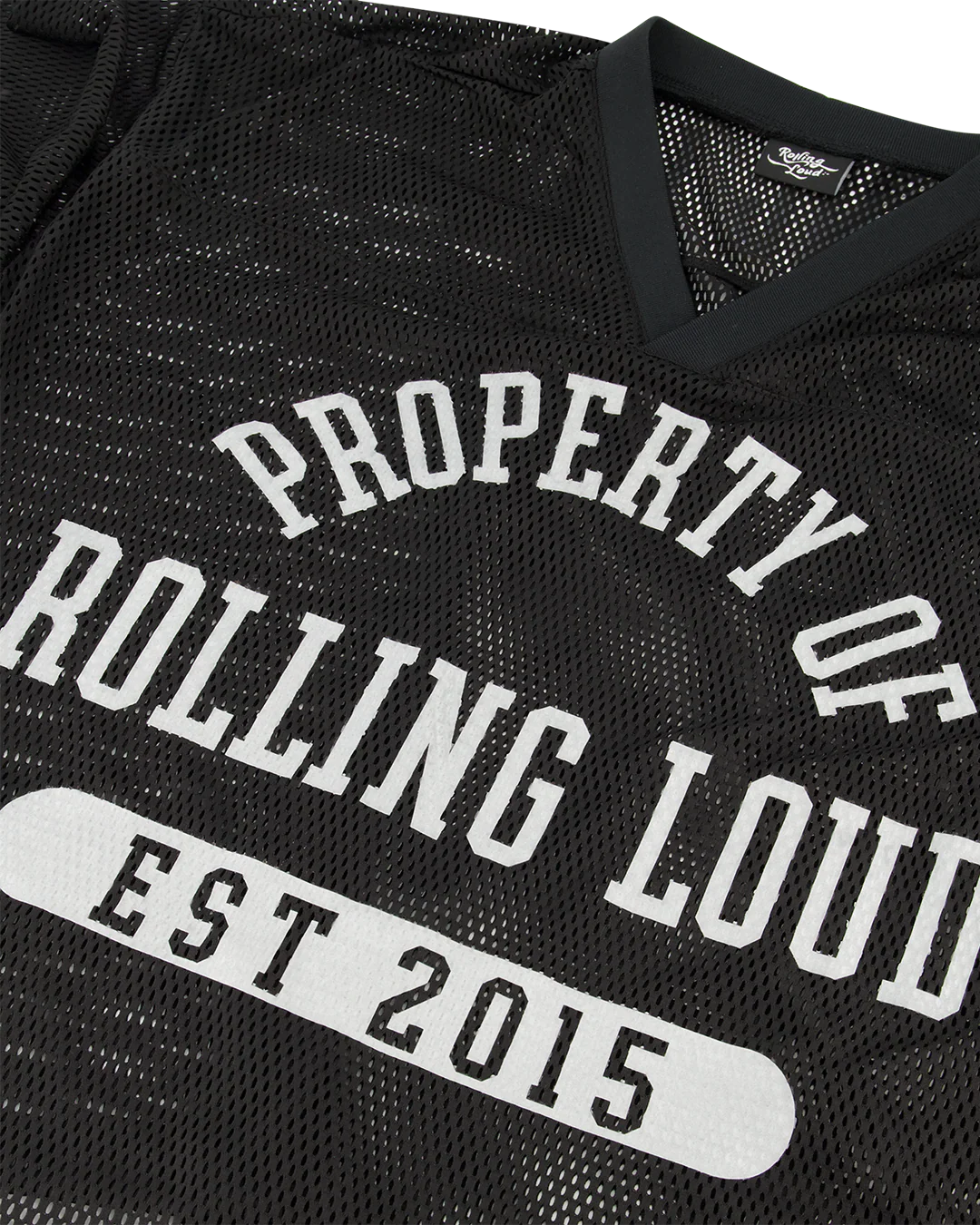 RL Home Team Black Mesh Crop Jersey - Image 3