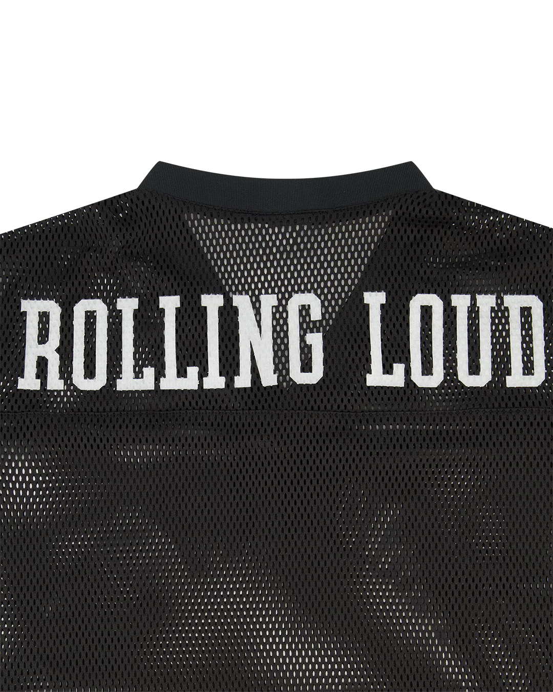 RL Home Team Black Mesh Crop Jersey - Image 4