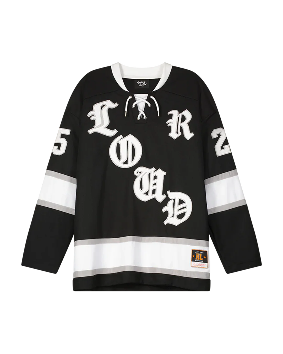 RL World Tour 25 Loud Black Hockey Jersey