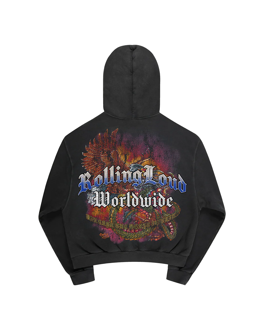 RL Worldwide Bling Black Zip Hoodie