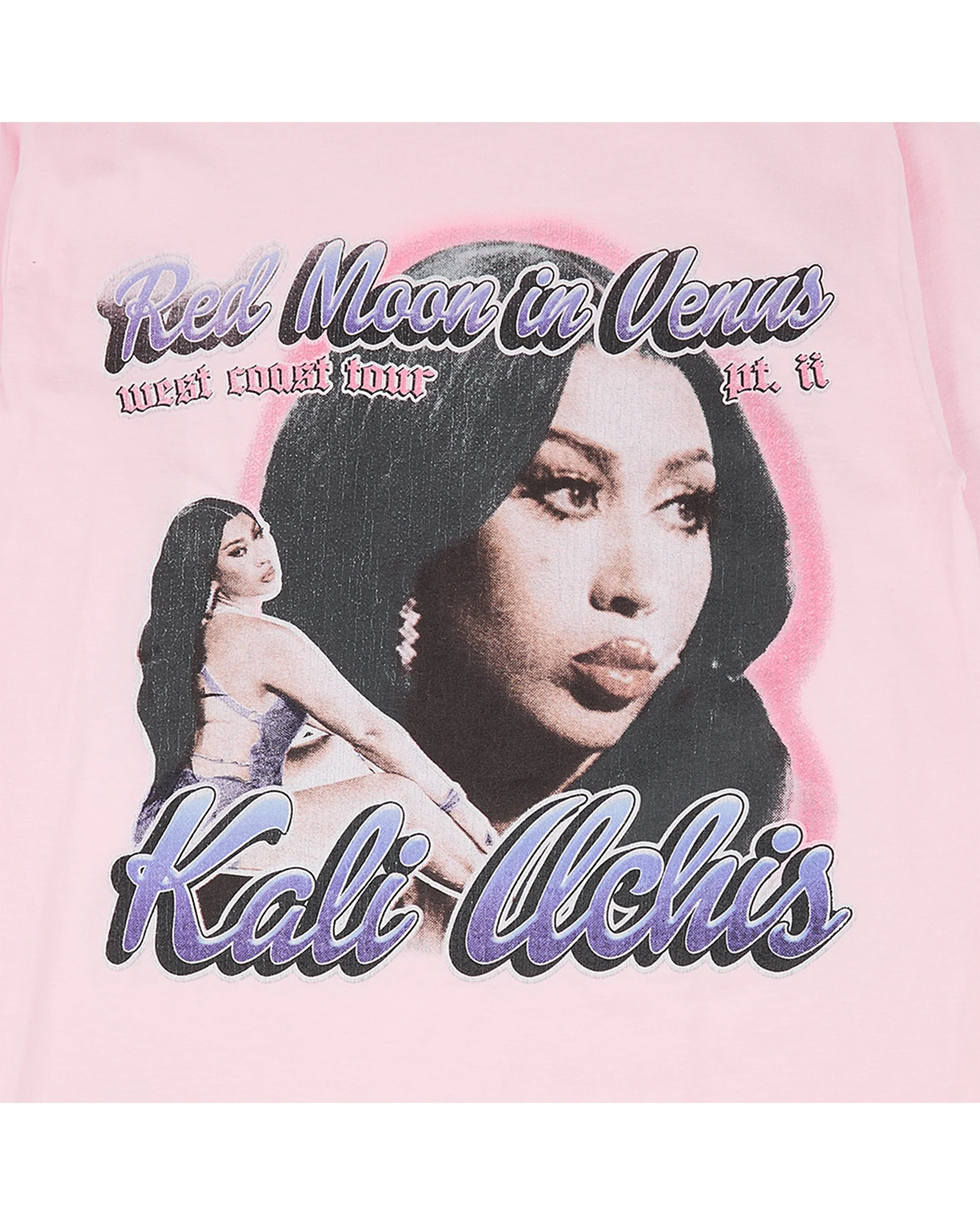 RMIV West Coast Tour Pink Long Sleeve Dateback T-Shirt - Image 3