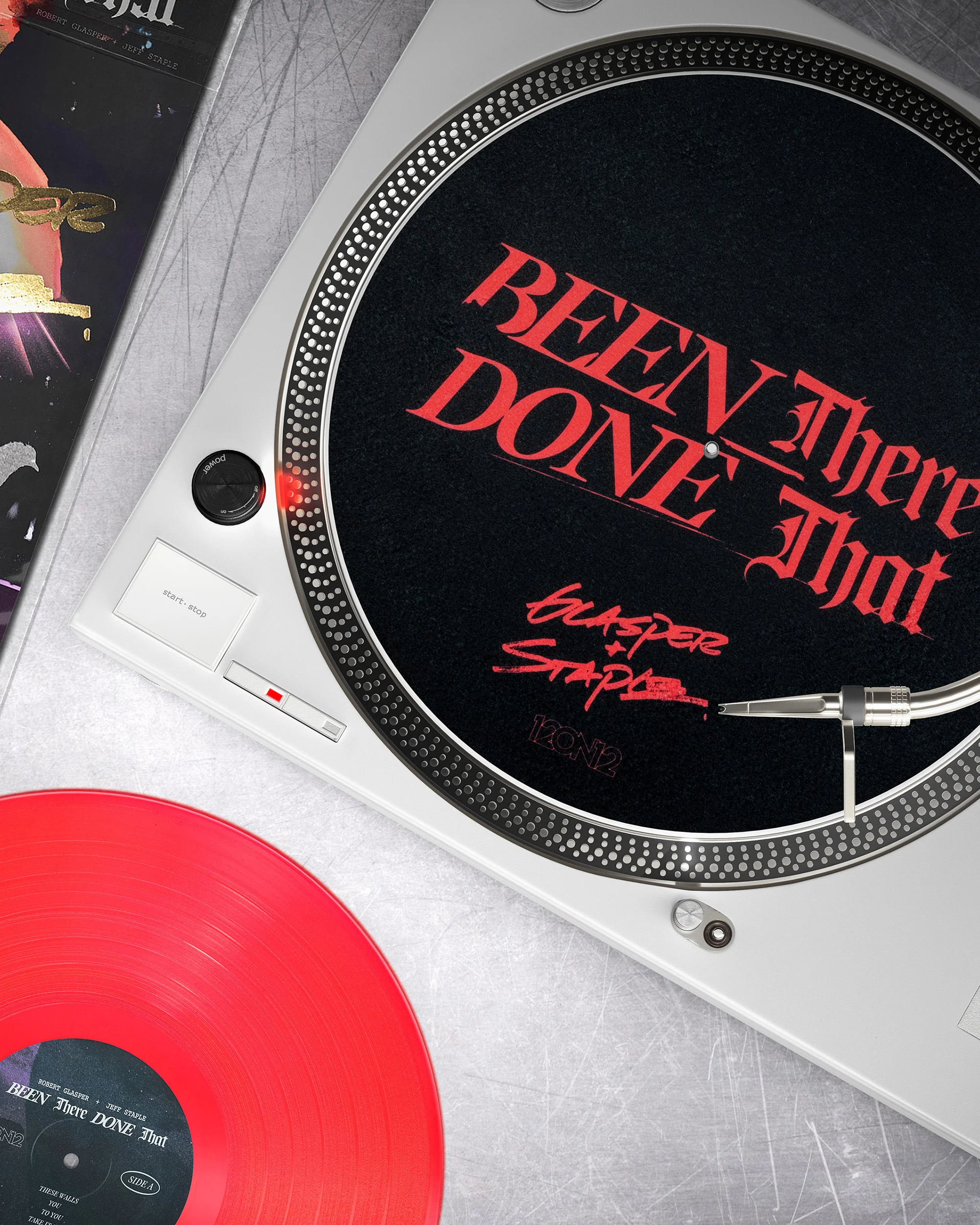 Robert Glasper x Jeff Staple 'Been There Done That' Slipmat - Image 3