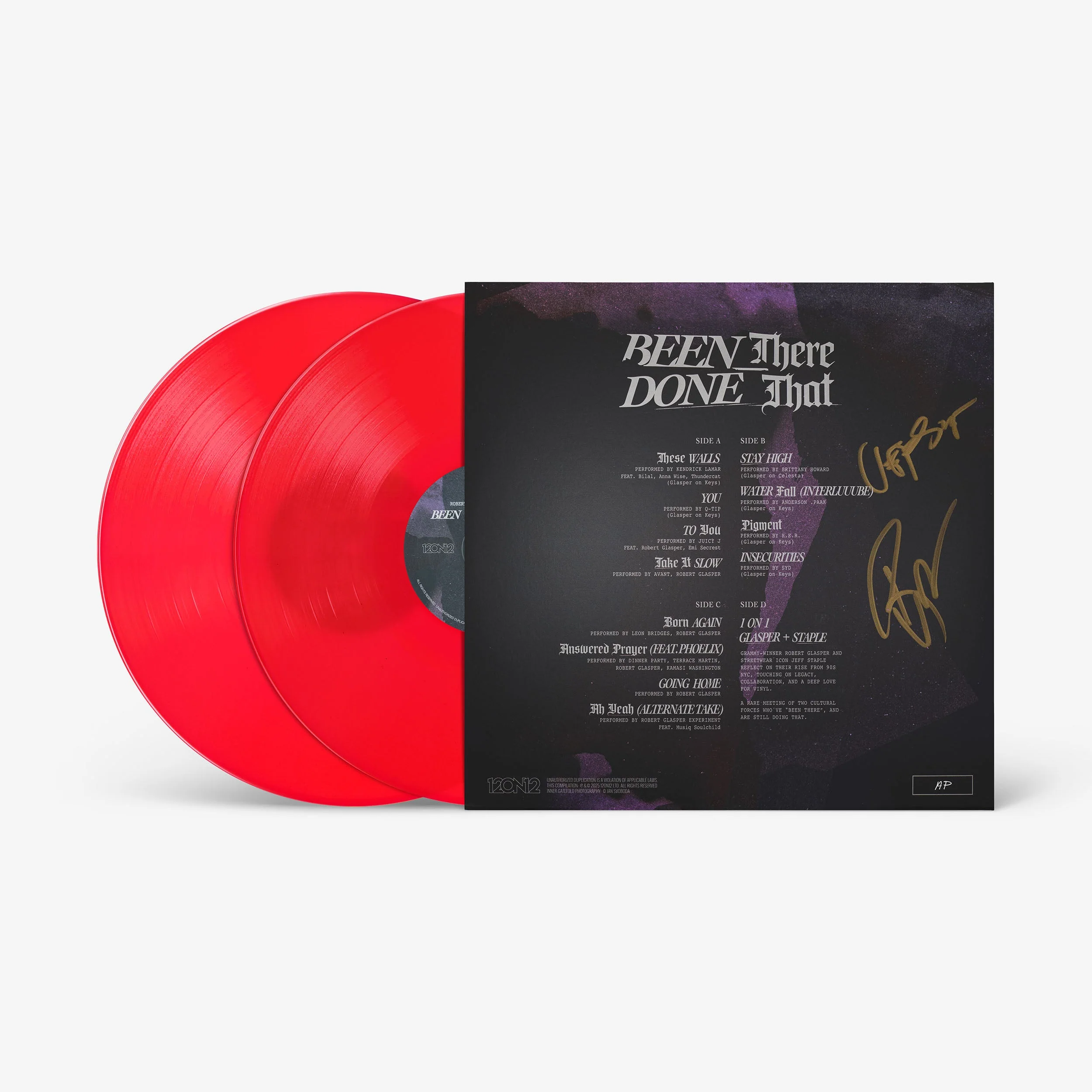 Robert Glasper x Jeff Staple Vinyl Record, co-signed by the artist - Image 18
