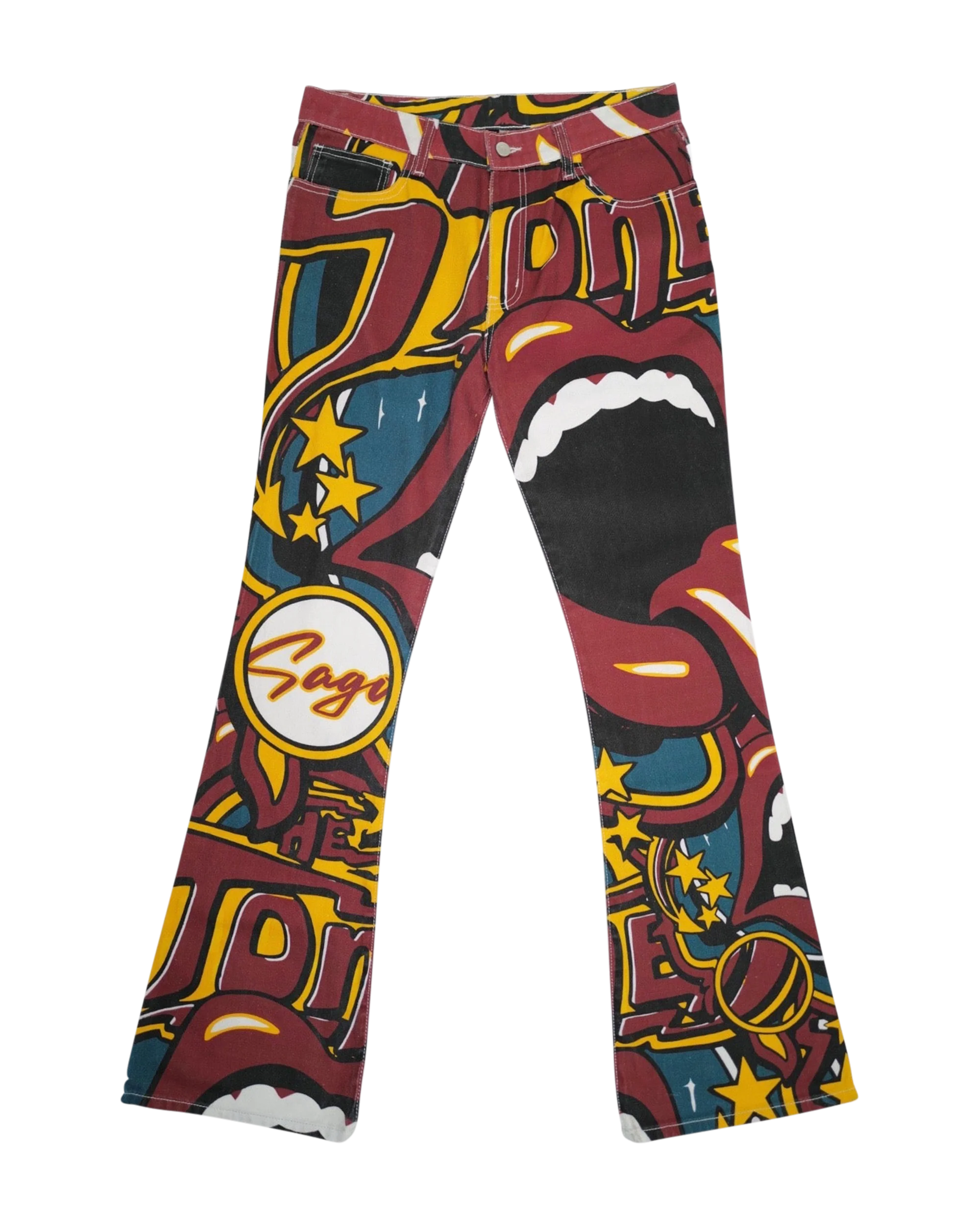 Rolling stones graphic Pants