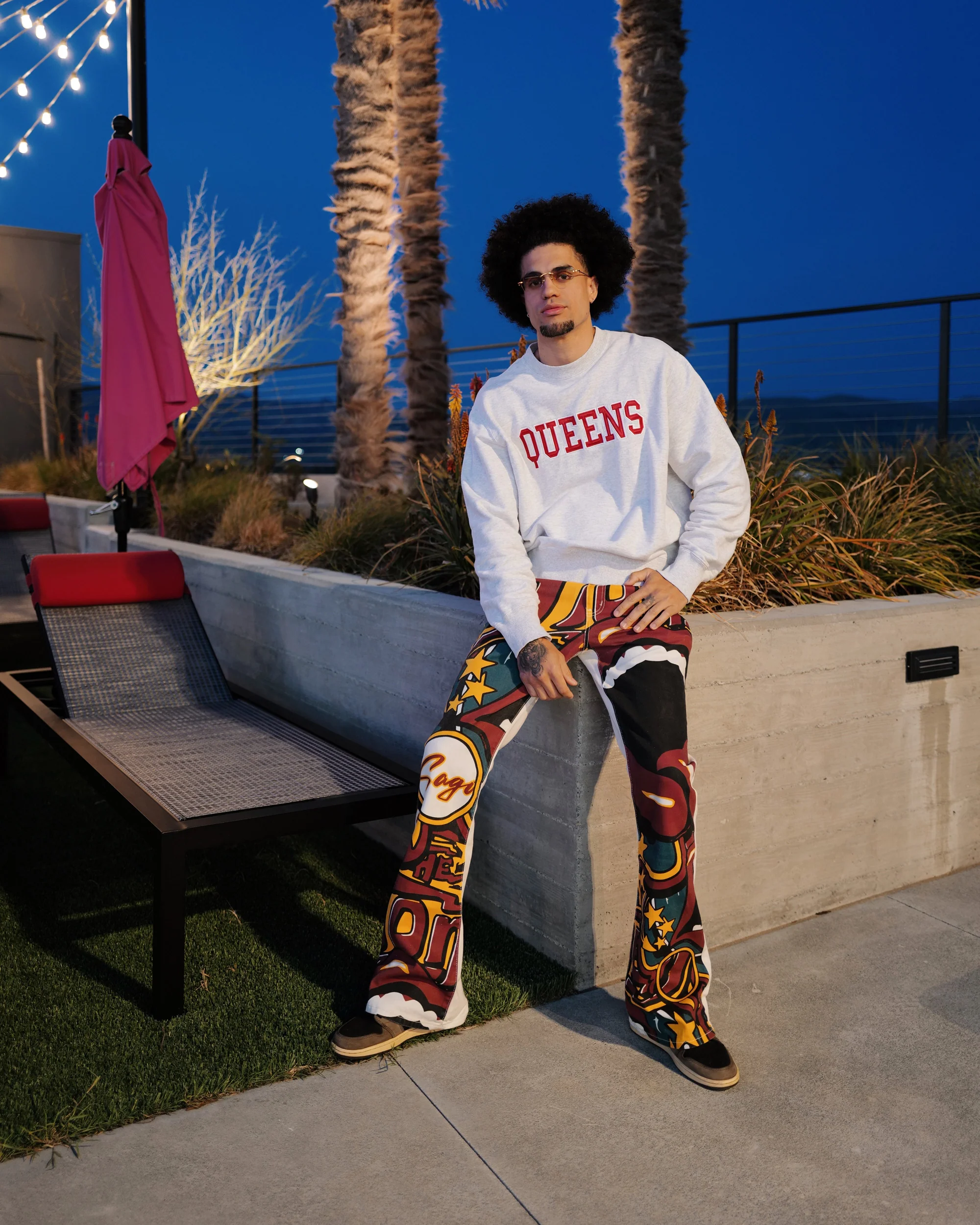 Rolling stones graphic Pants - Image 7