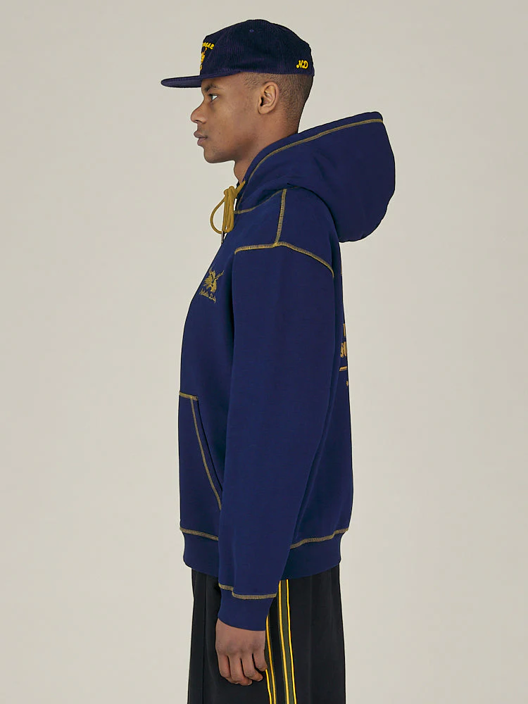 ROOTS ROCK REGGAE KLUB HOODIE - MIDNIGHT SWEATSHIRTING - Image 10