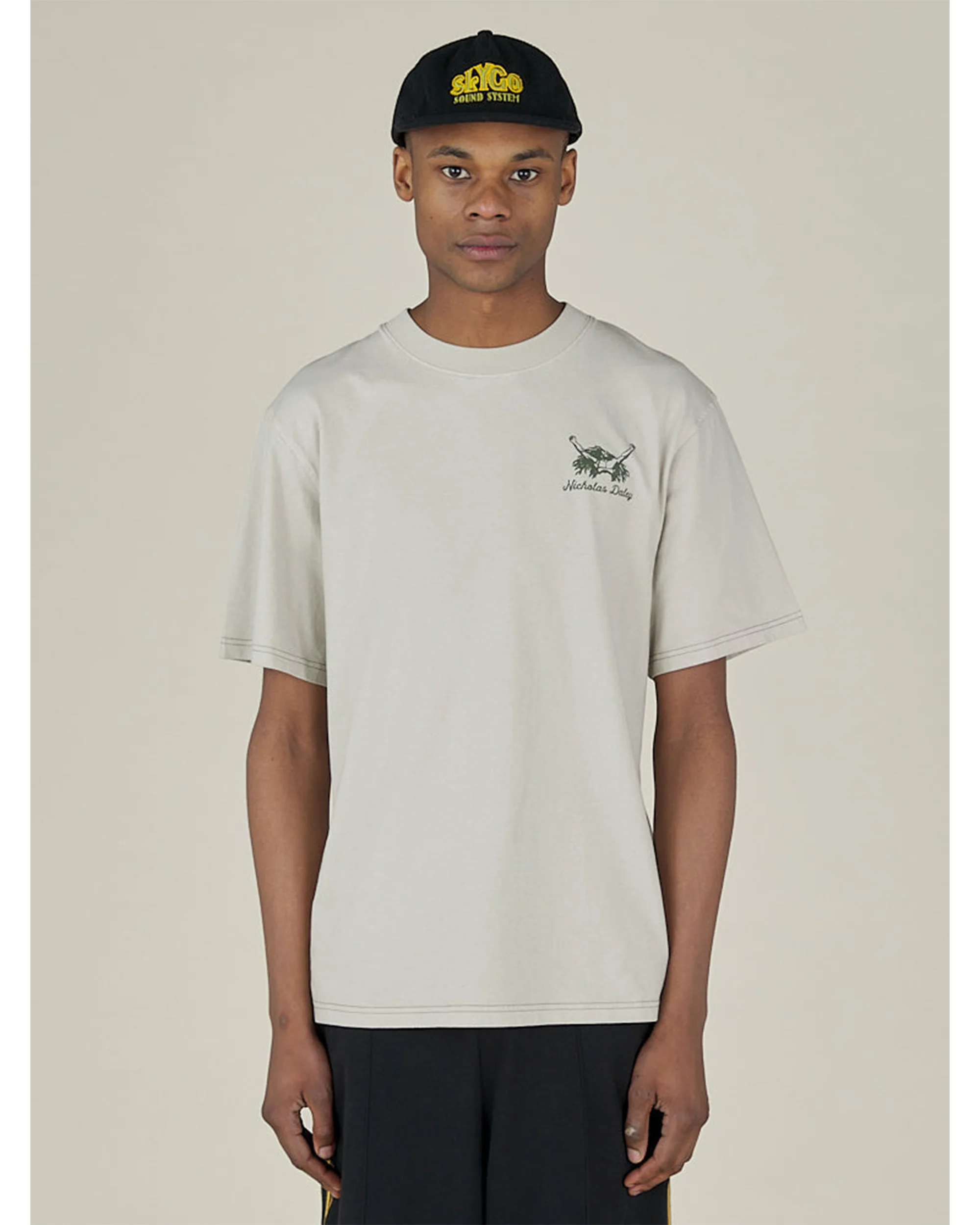 ROOTS ROCK REGGAE TEE - SILVER