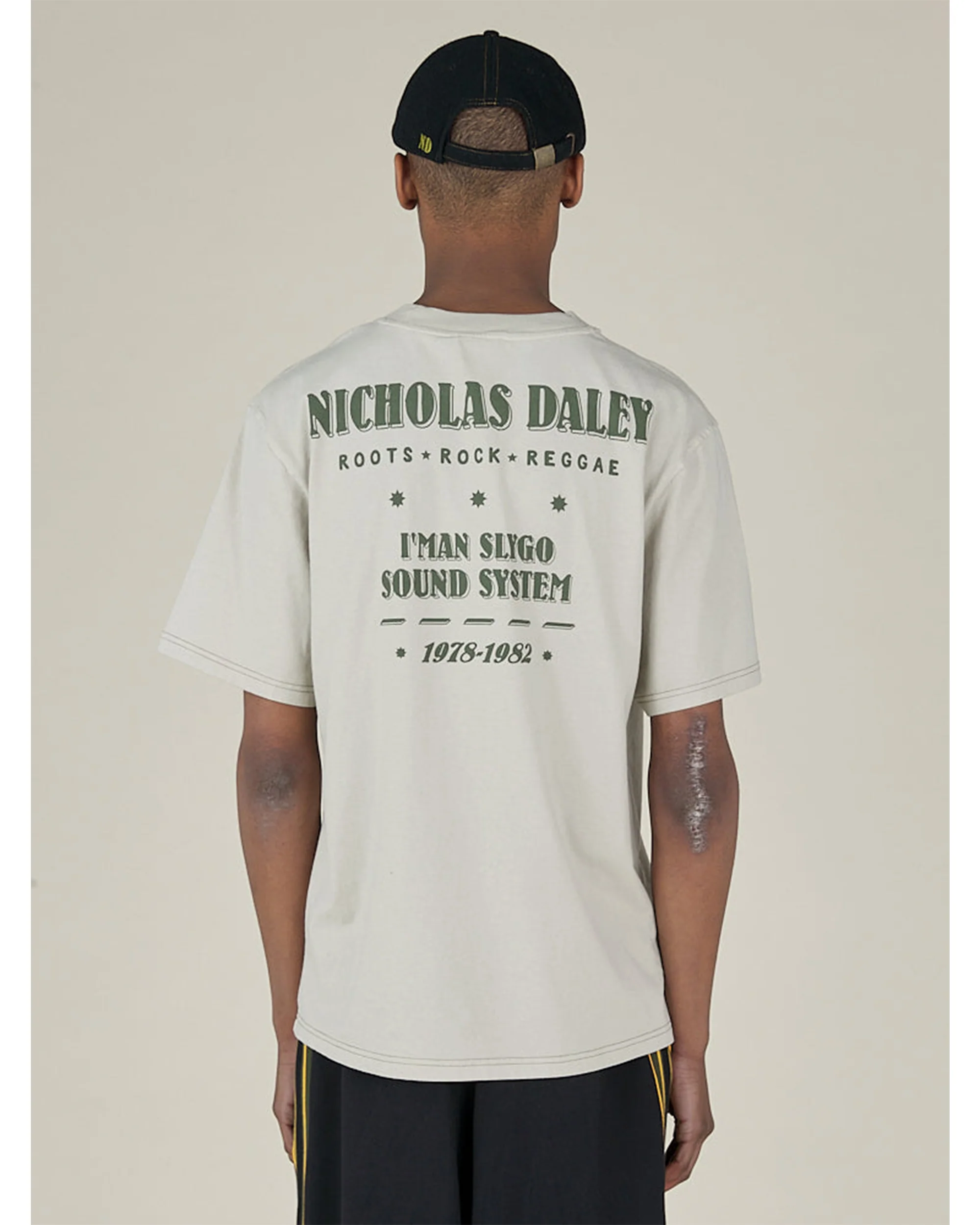 ROOTS ROCK REGGAE TEE - SILVER - Image 2