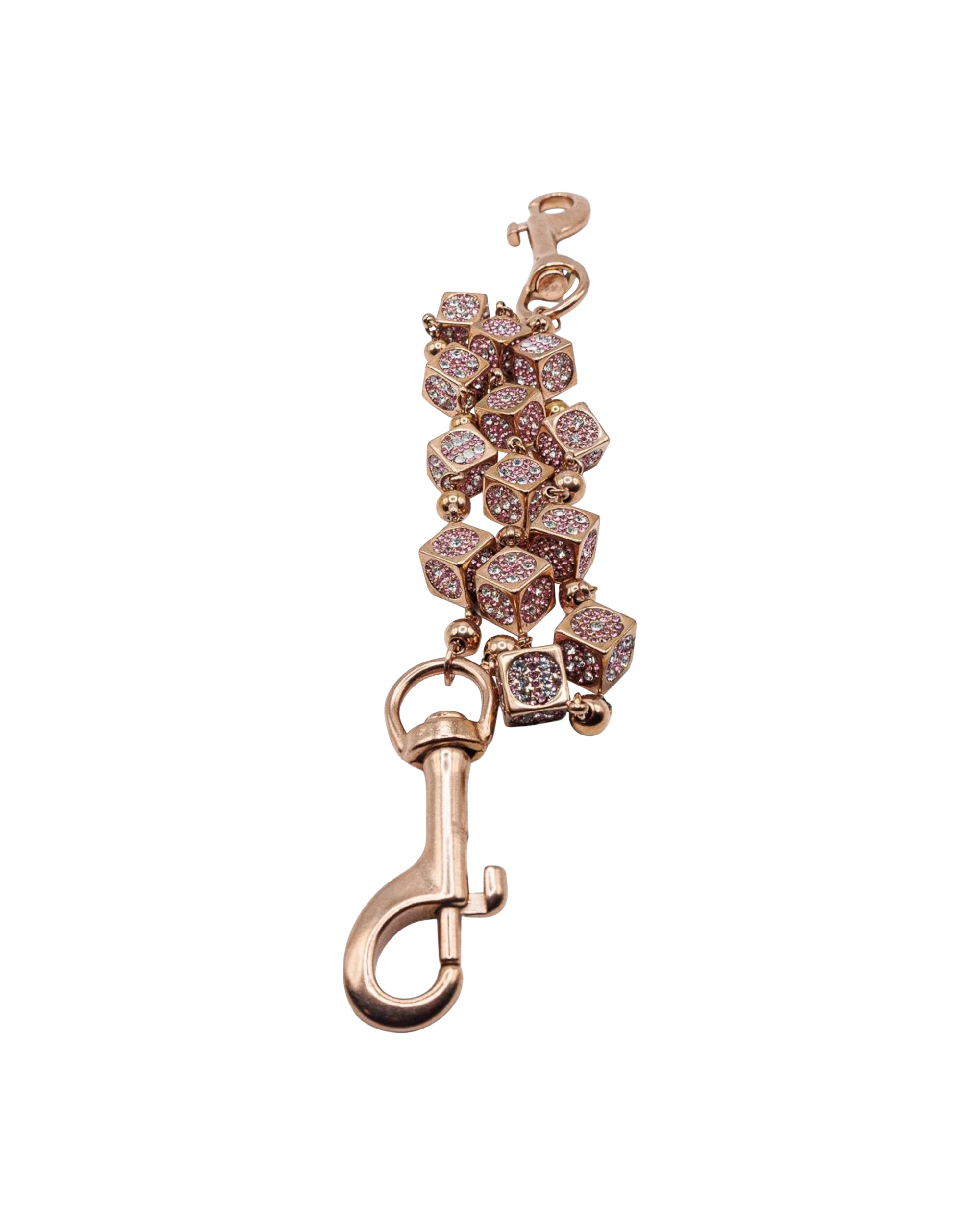 Rose Gold Dice Wallet Chain - Image 3