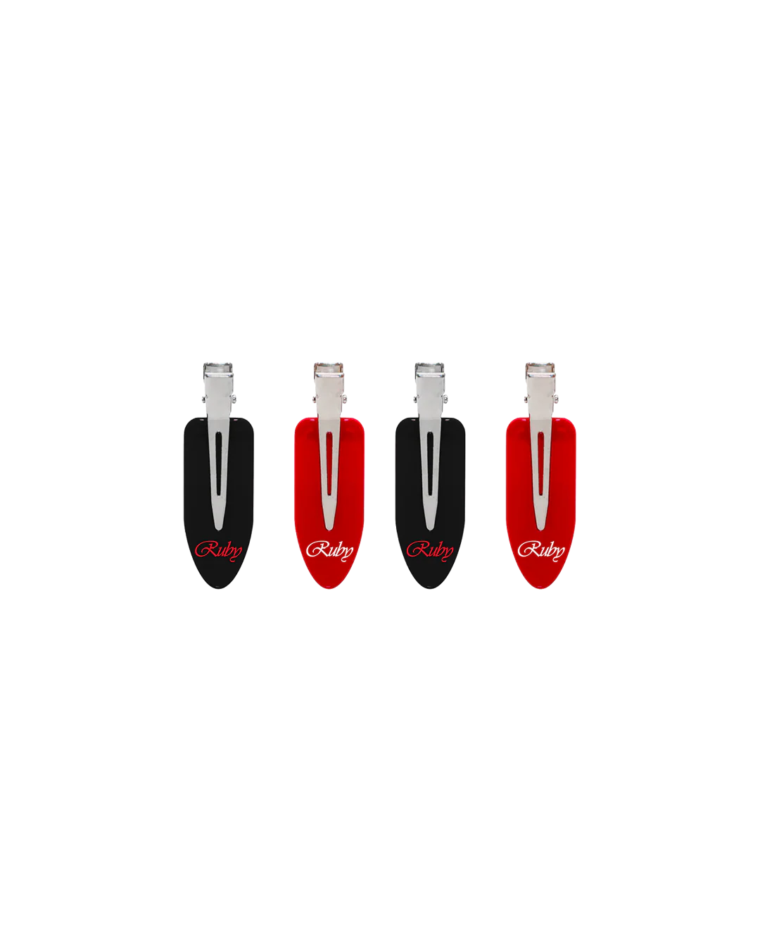 Ruby Hair Clips