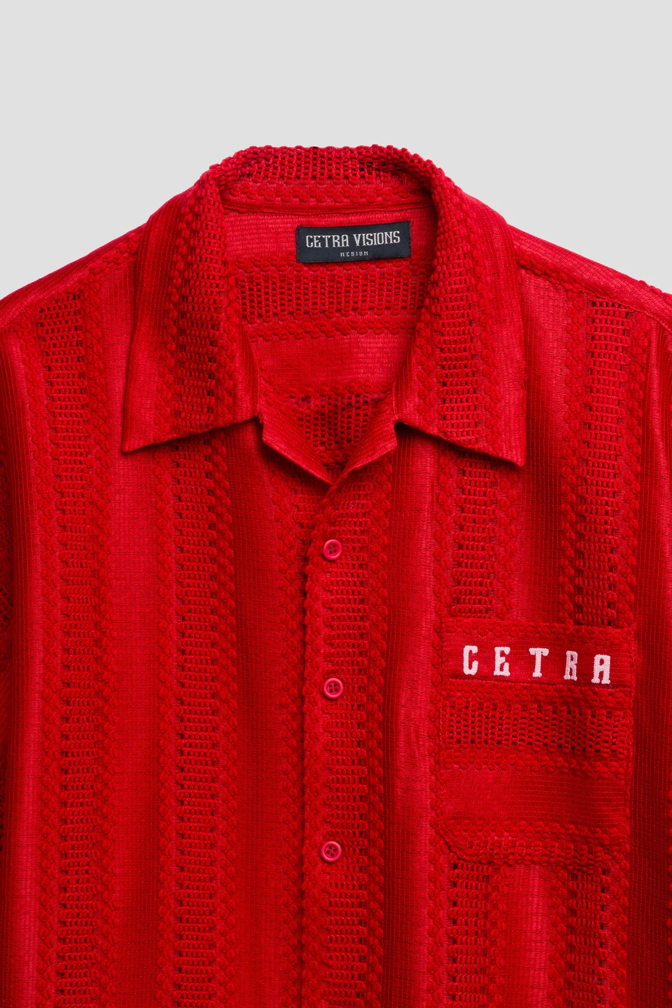RUBY RED KNIT SHIRT - Image 10