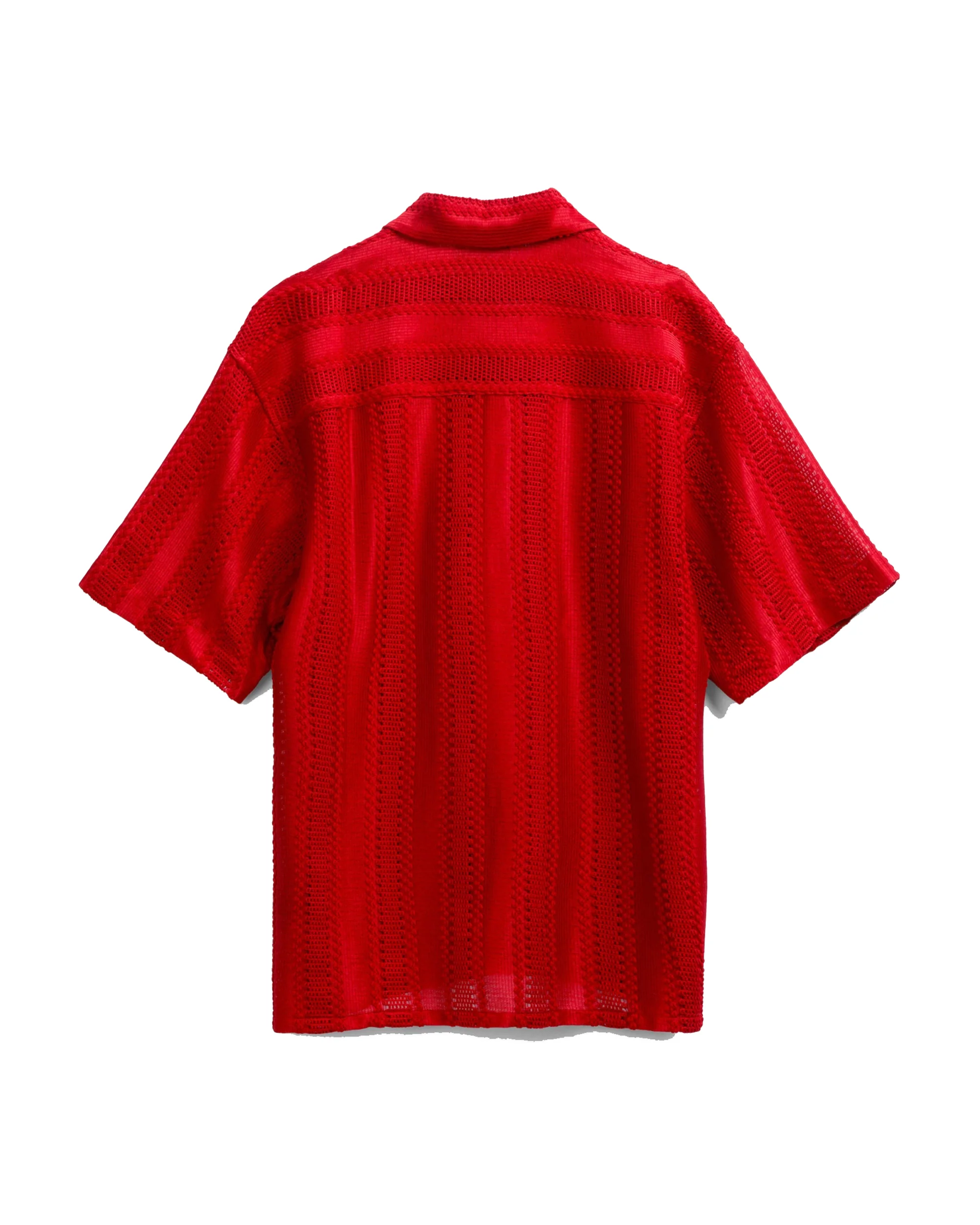 RUBY RED KNIT SHIRT - Image 3
