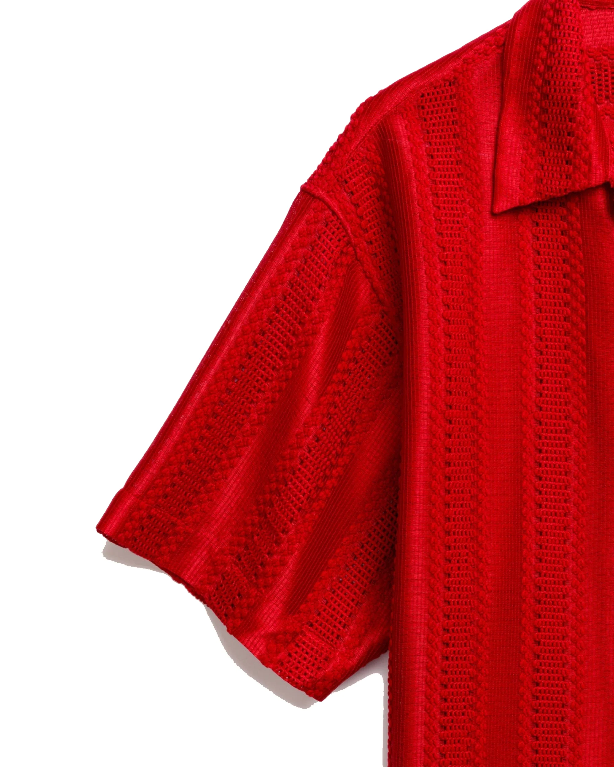 RUBY RED KNIT SHIRT - Image 6