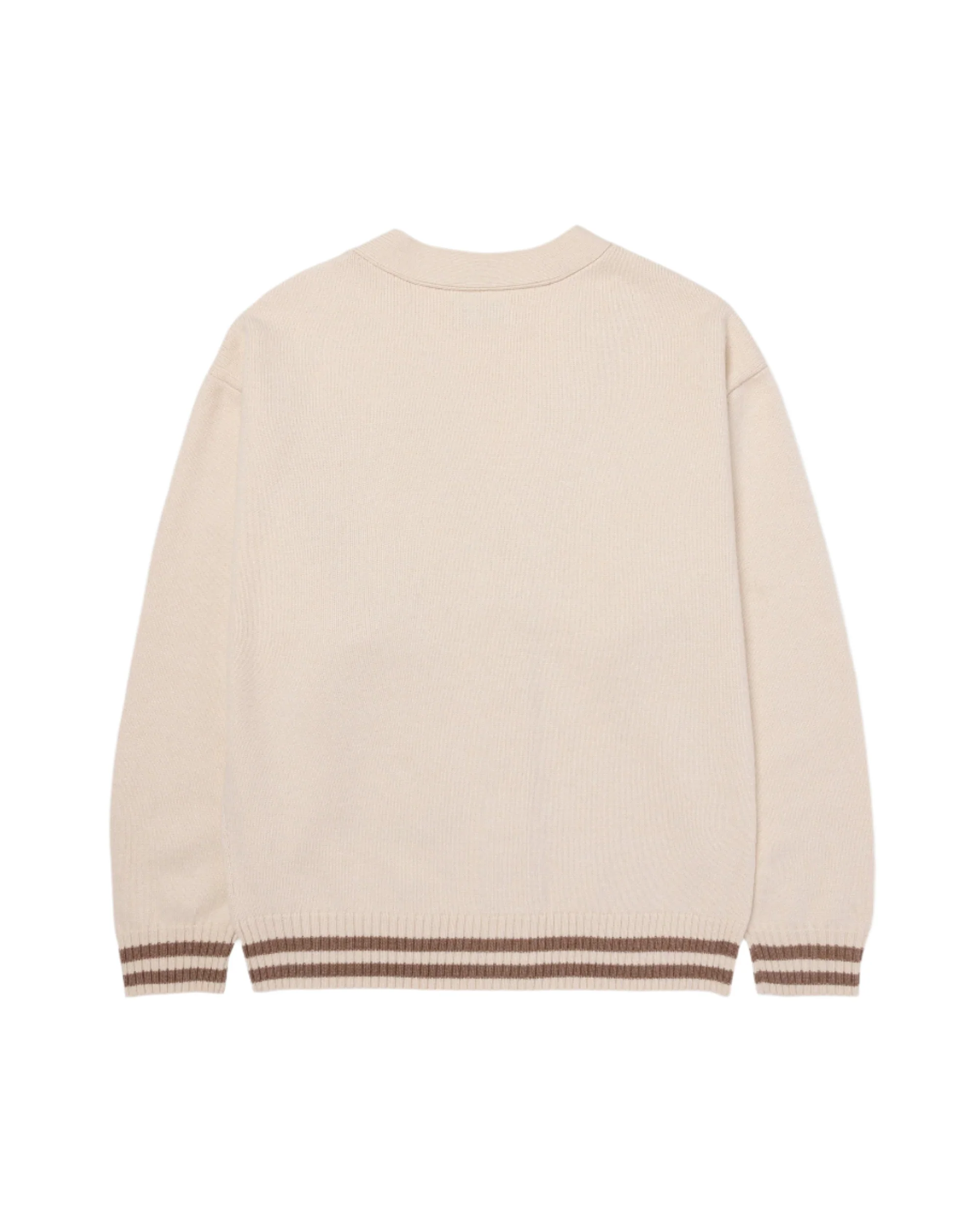 RYOKO RAIN CLASSIC CARDIGAN - CREAM - Image 3