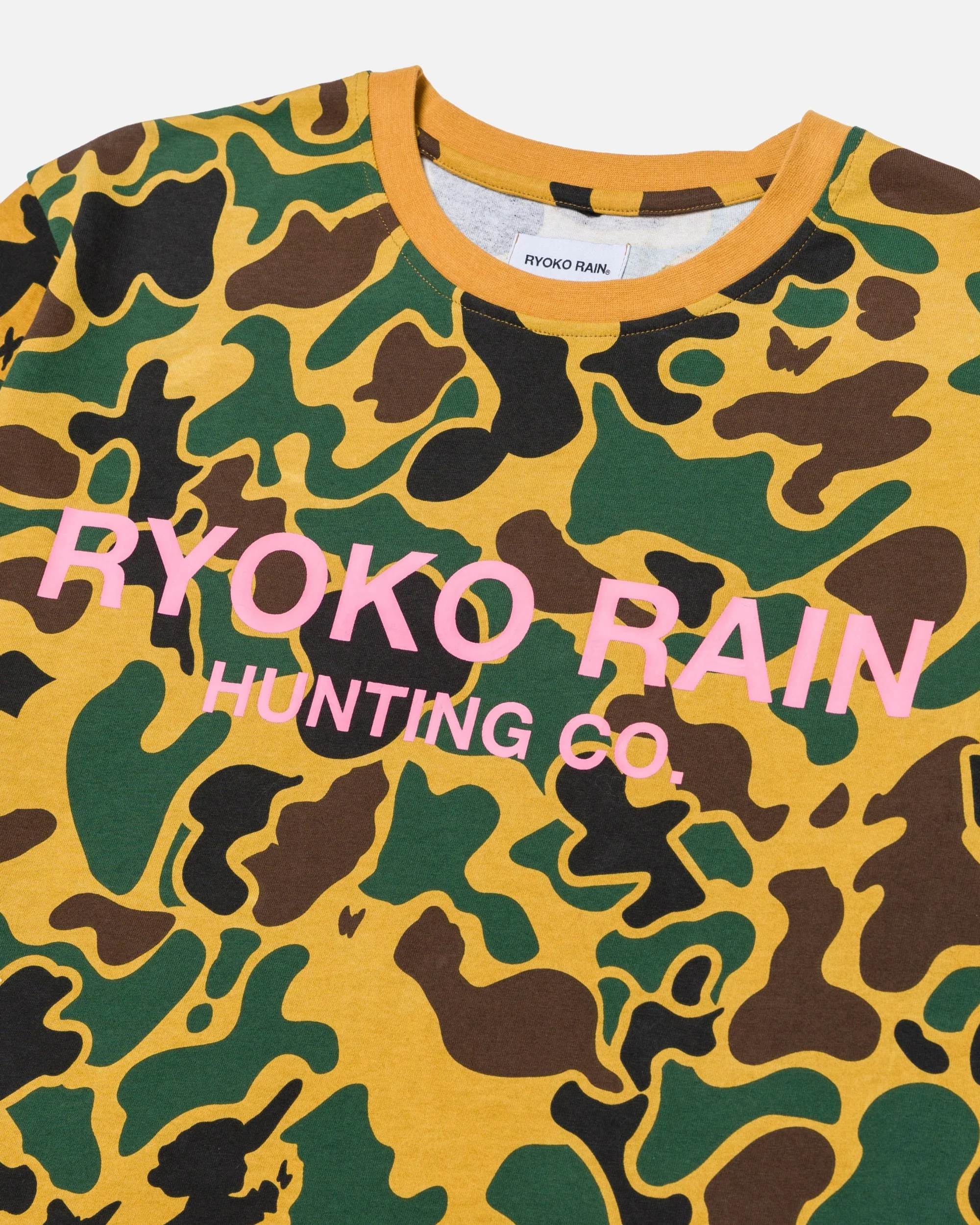 RYOKO RAIN HUNTING TEE - DUCK CAMO - Image 3
