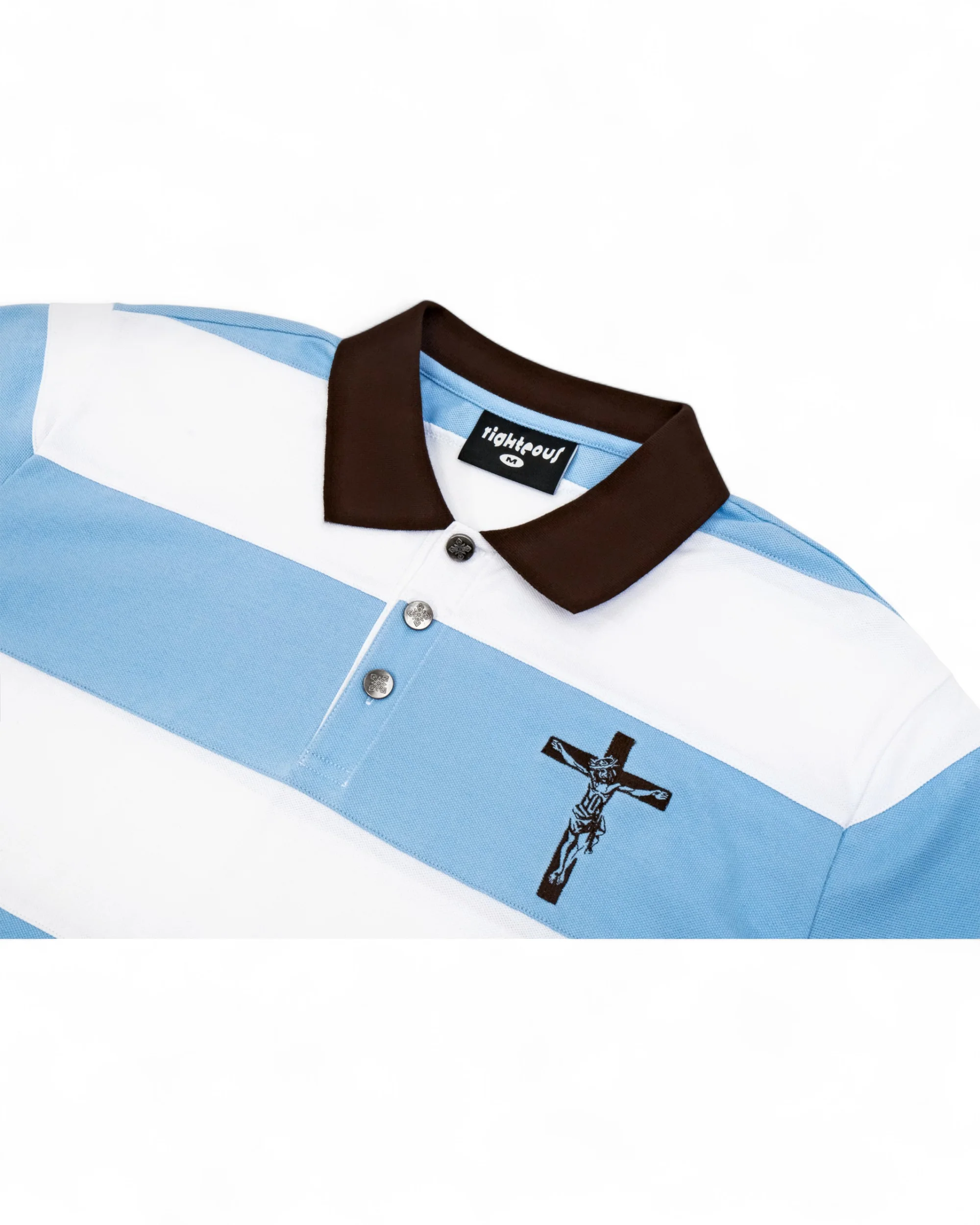 "Sacrifice" Polo (Blue) - Image 3