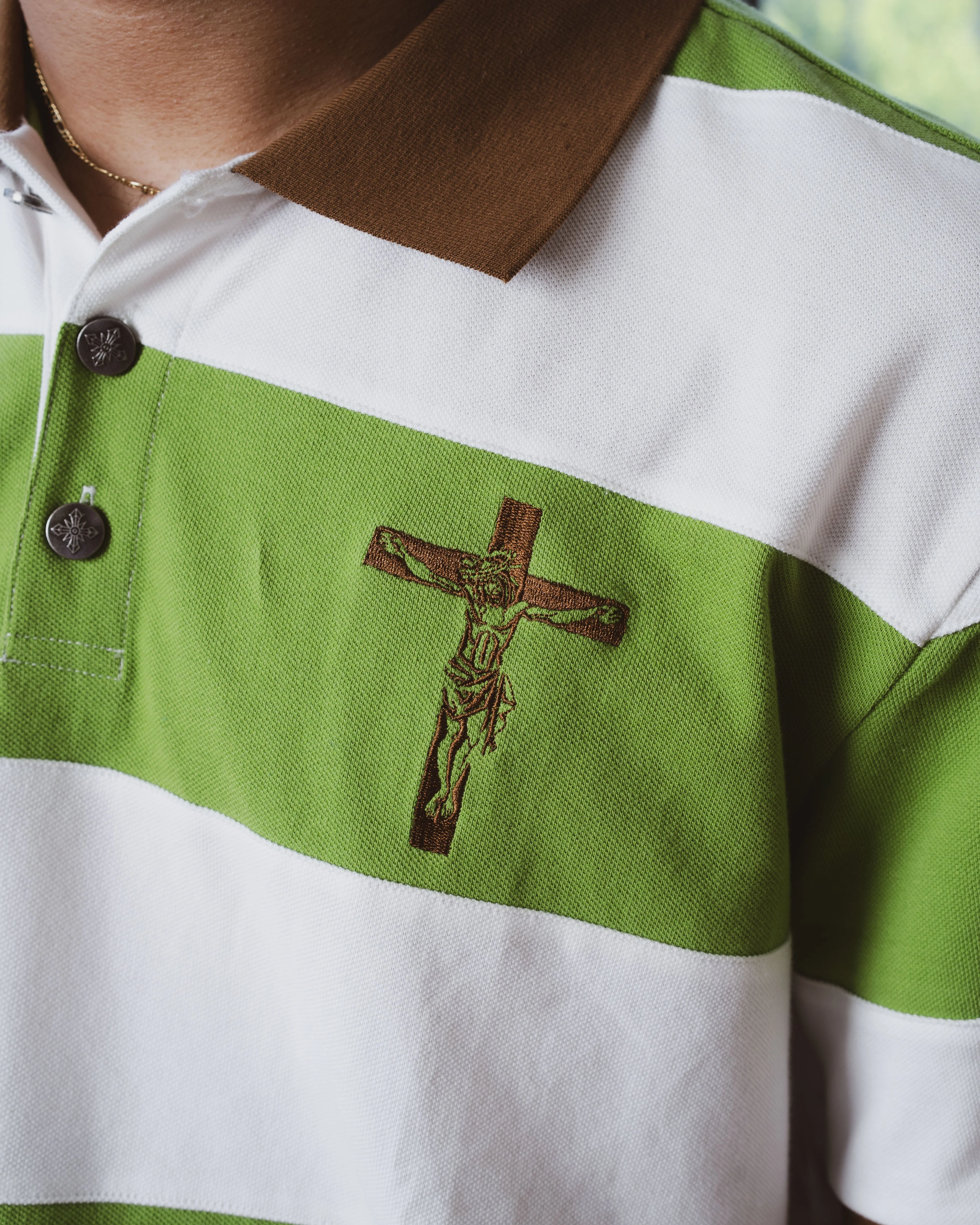 "Sacrifice" Polo (Green) - Image 4