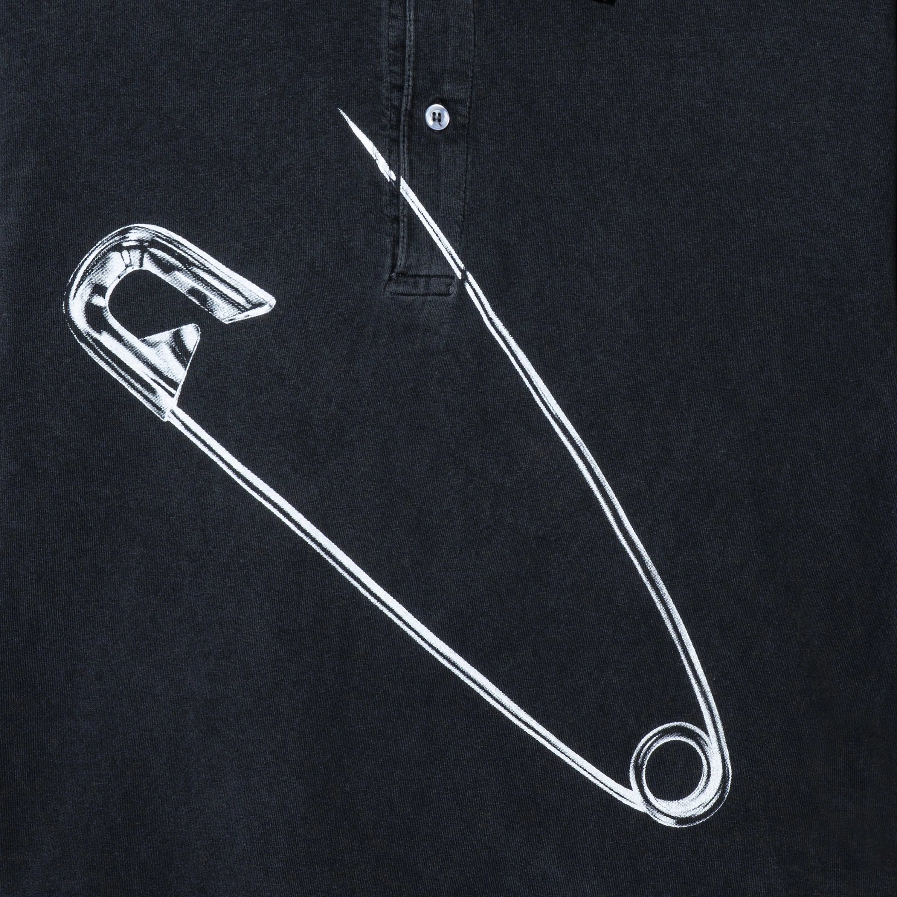 Saftey Pin Polo Shirt - Image 4