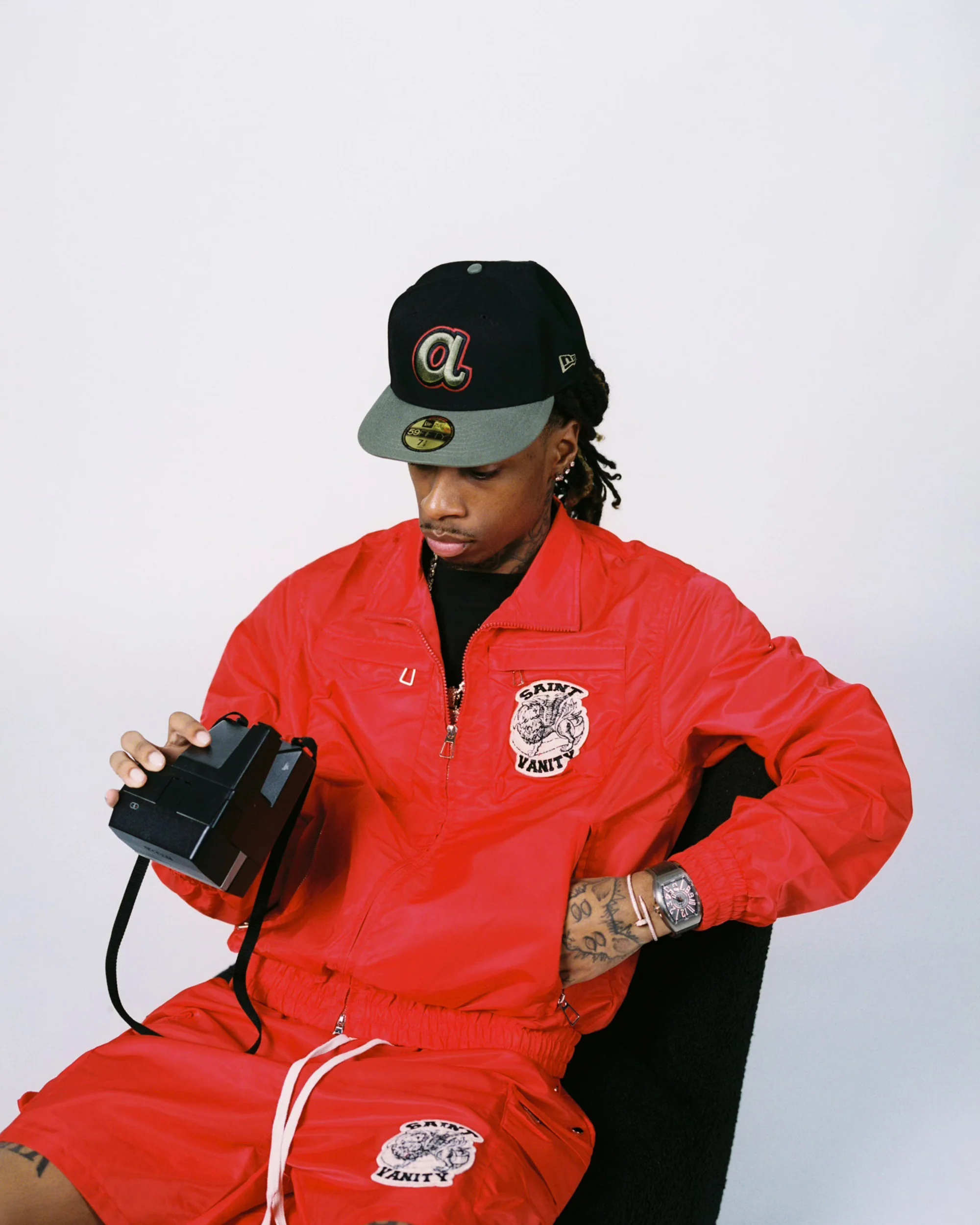 SAINT VANITY™ CARGO JACKET – RED + - Image 7