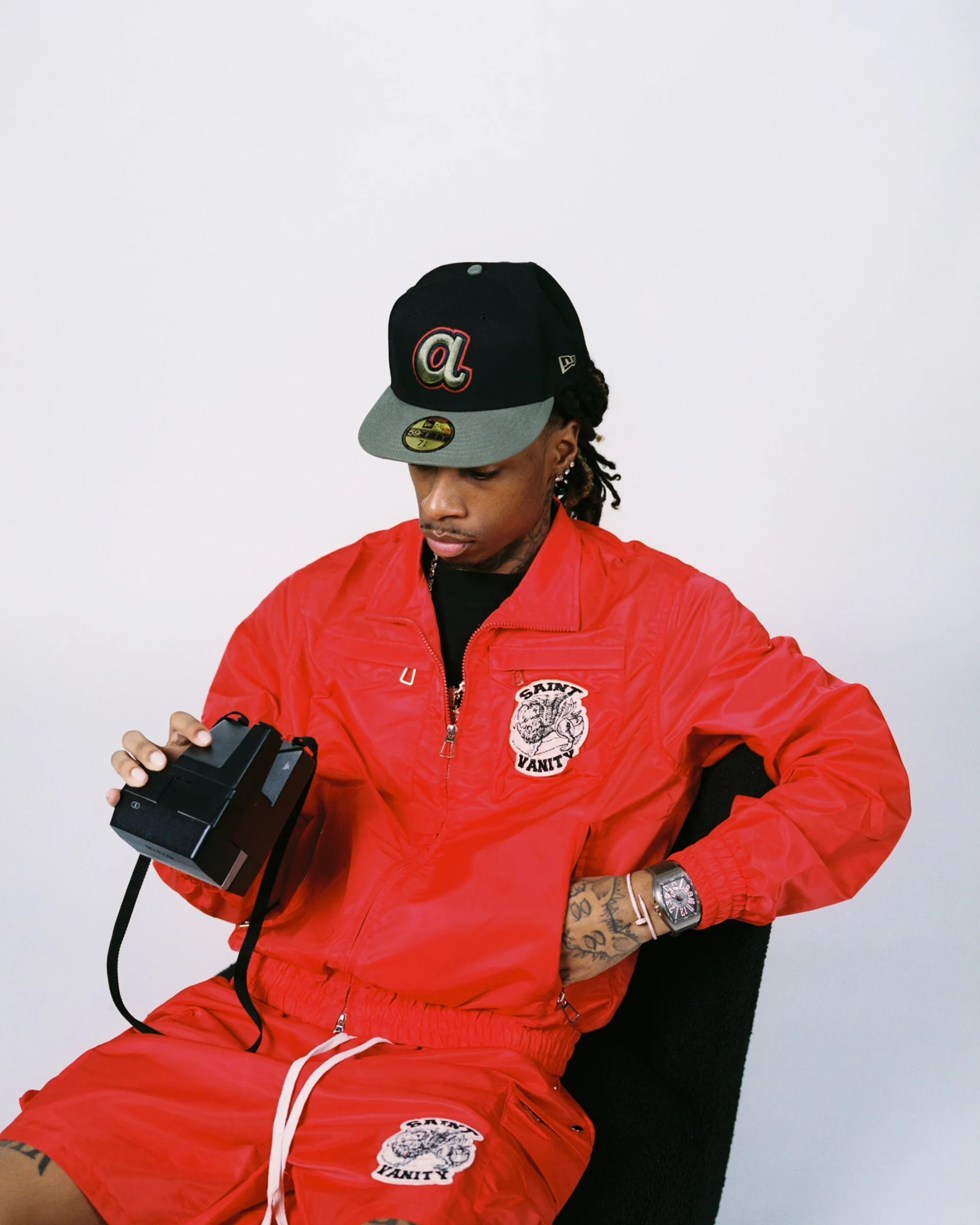 SAINT VANITY™ CARGO SHORTS – RED + - Image 8