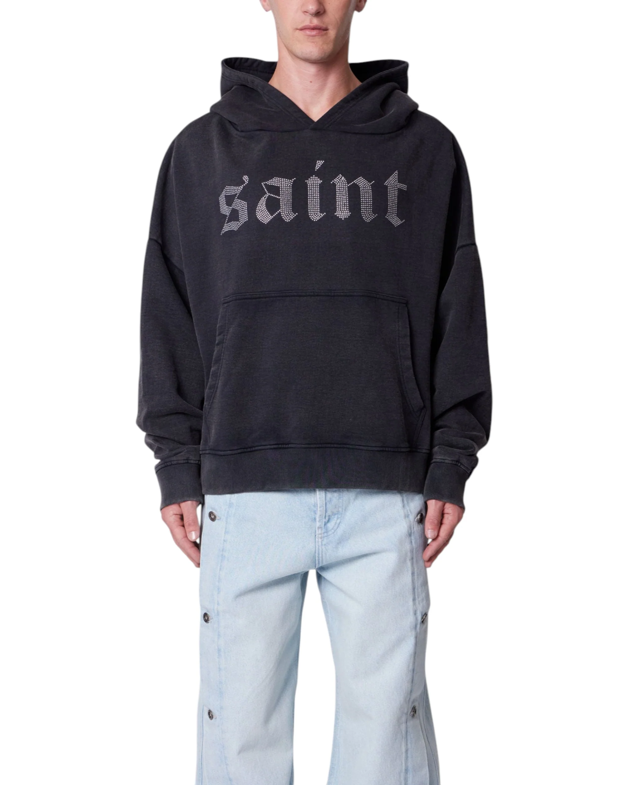 Saints and Sinners Hoodie - Black - Image 2