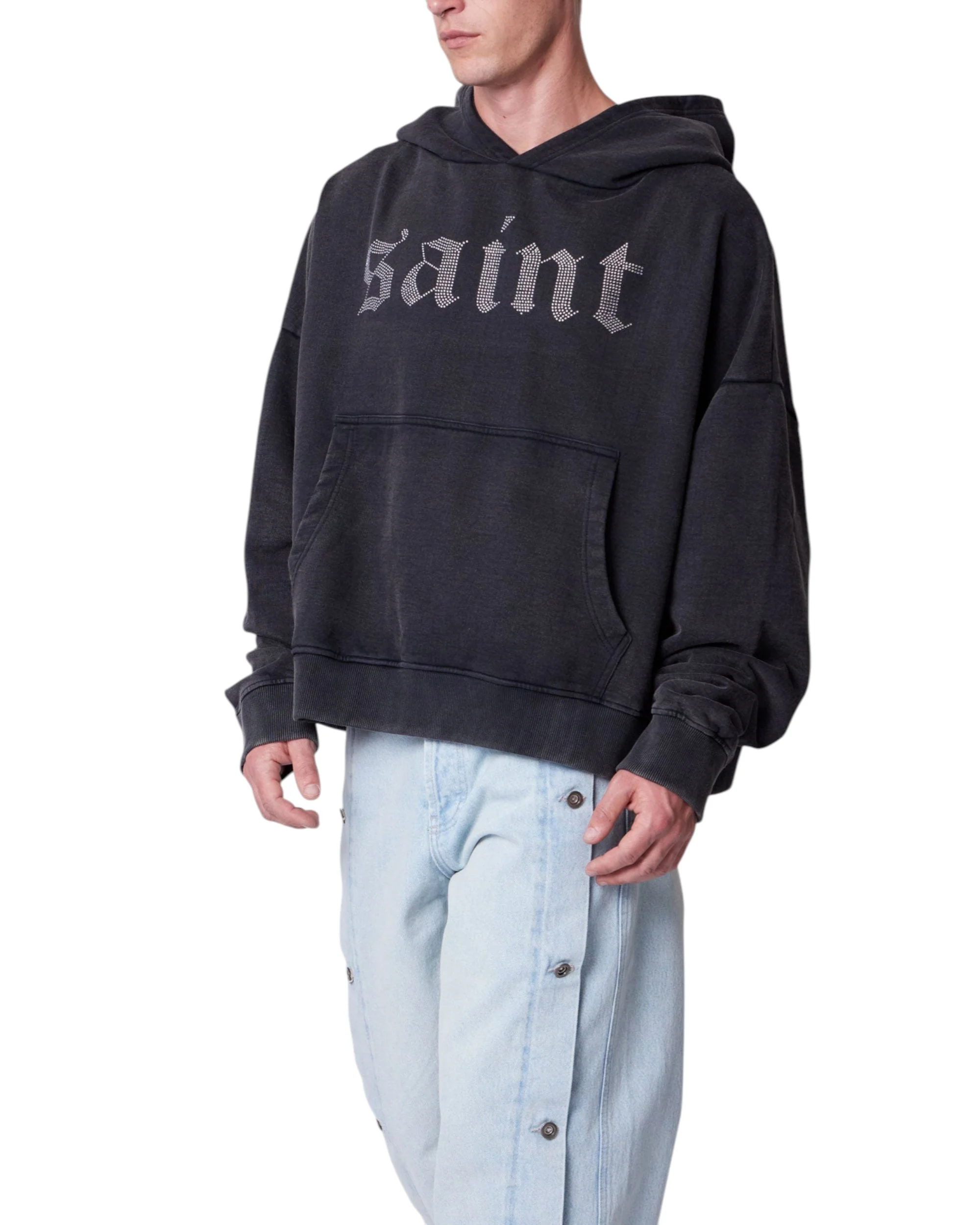 Saints and Sinners Hoodie - Black - Image 4
