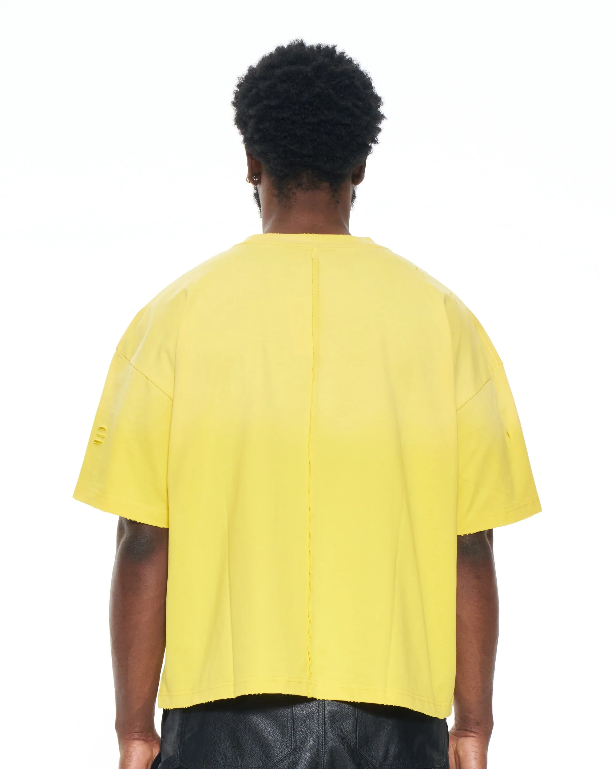 Saints & Sinners Yellow Rhinestone Shirt - Image 3