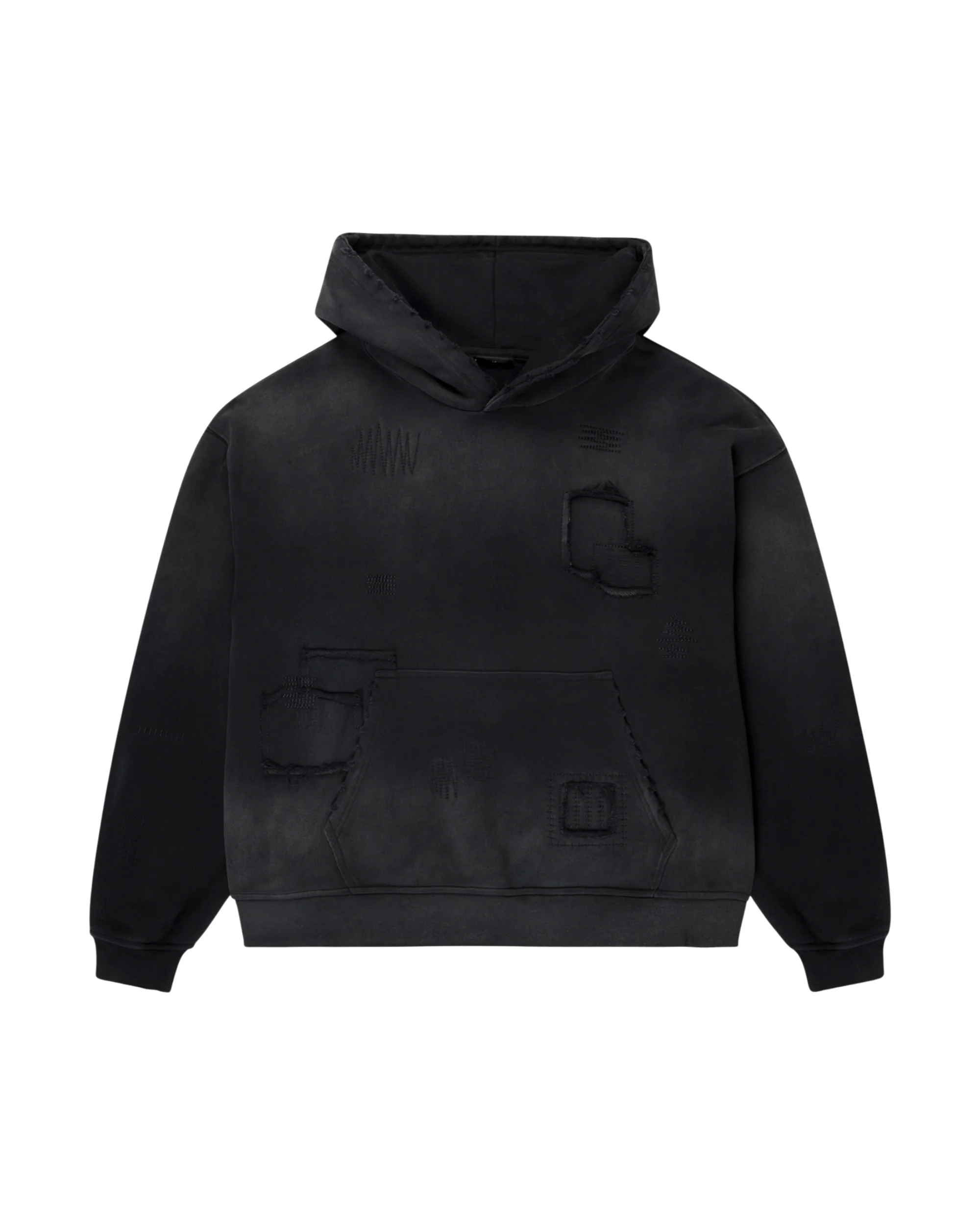 Sashiko Sunfaded Hoodie