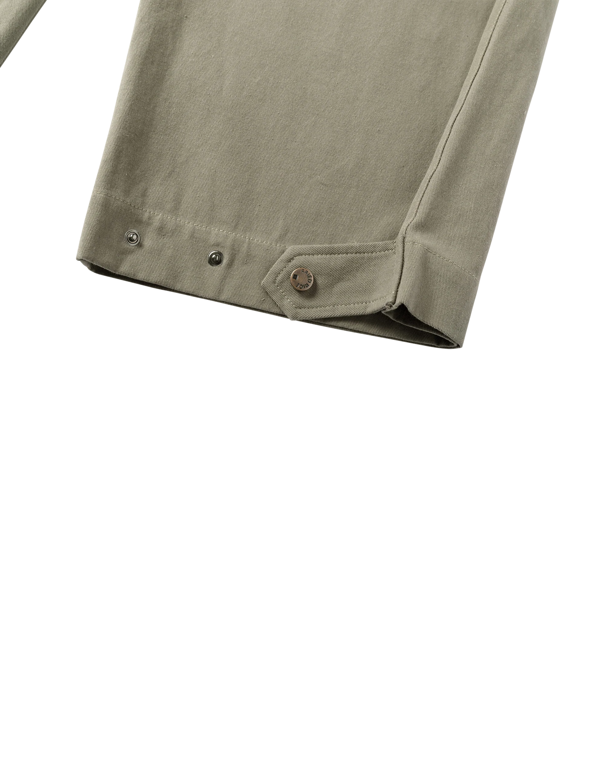 Sashiko Wide Leg Pants - Olive - Image 11