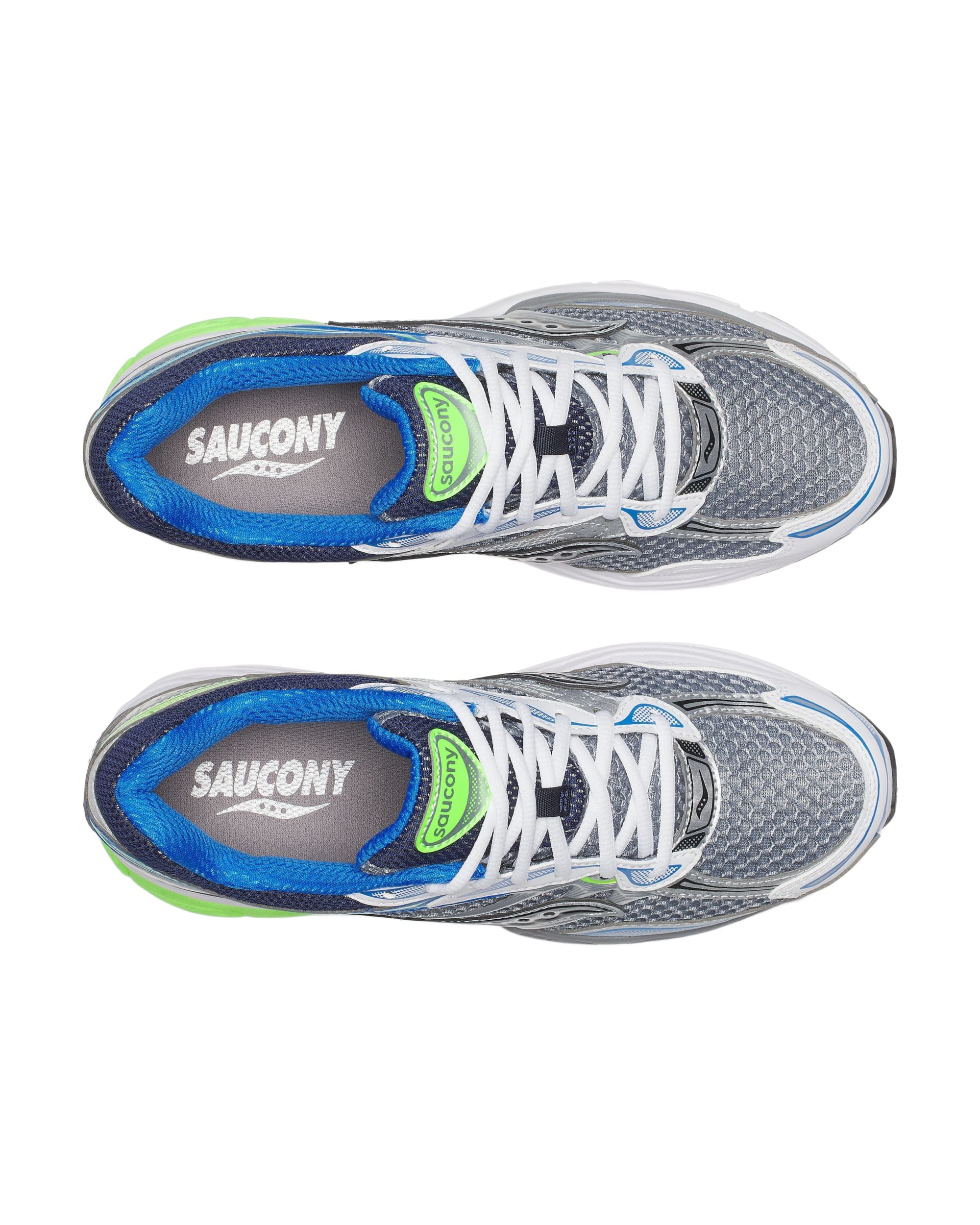 Saucony ProGrid Omni 9 - Grey/Slime - Image 4