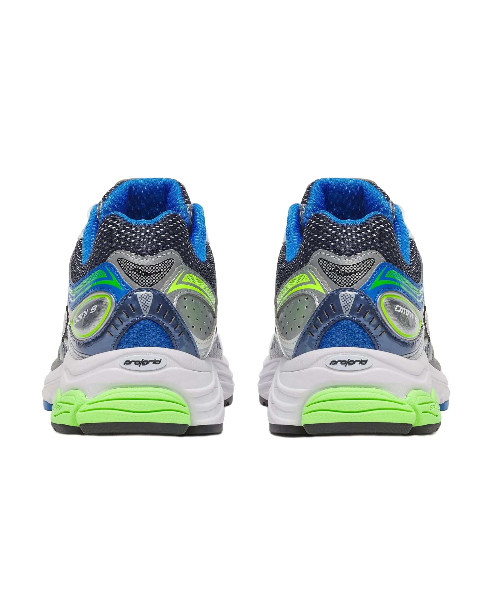 Saucony ProGrid Omni 9 - Grey/Slime - Image 5