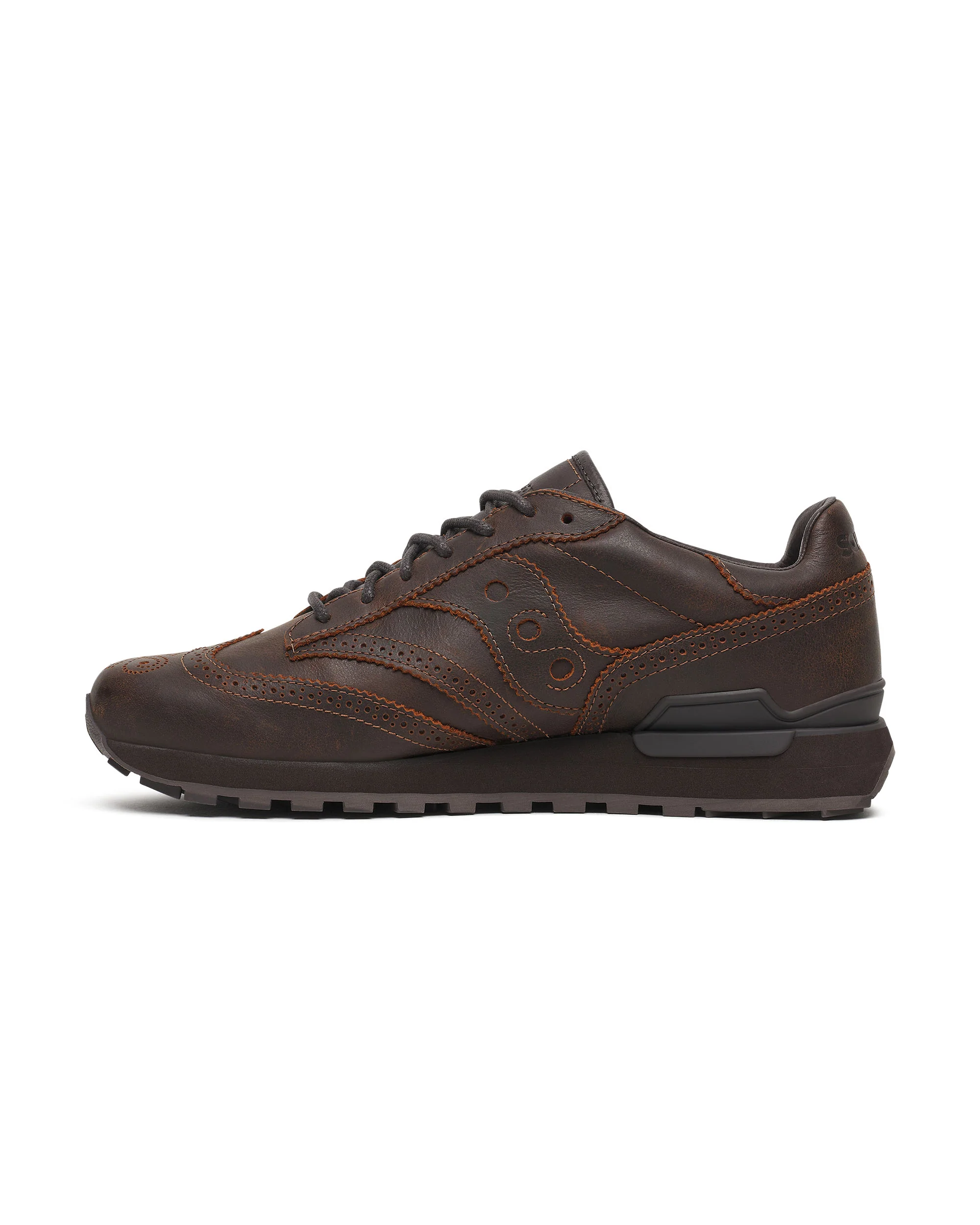 Saucony x Engineered Garments Shadow Original Wingtip - Brown - Image 2