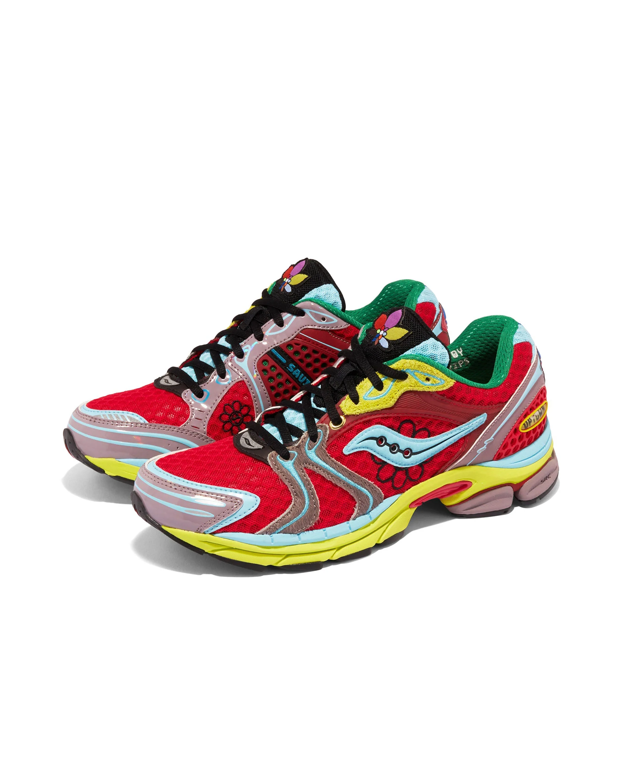 Saucony x Jae Tips Triumph 4 Flowers Grow Uptown - Poison Ivy - ComplexCon - Image 4
