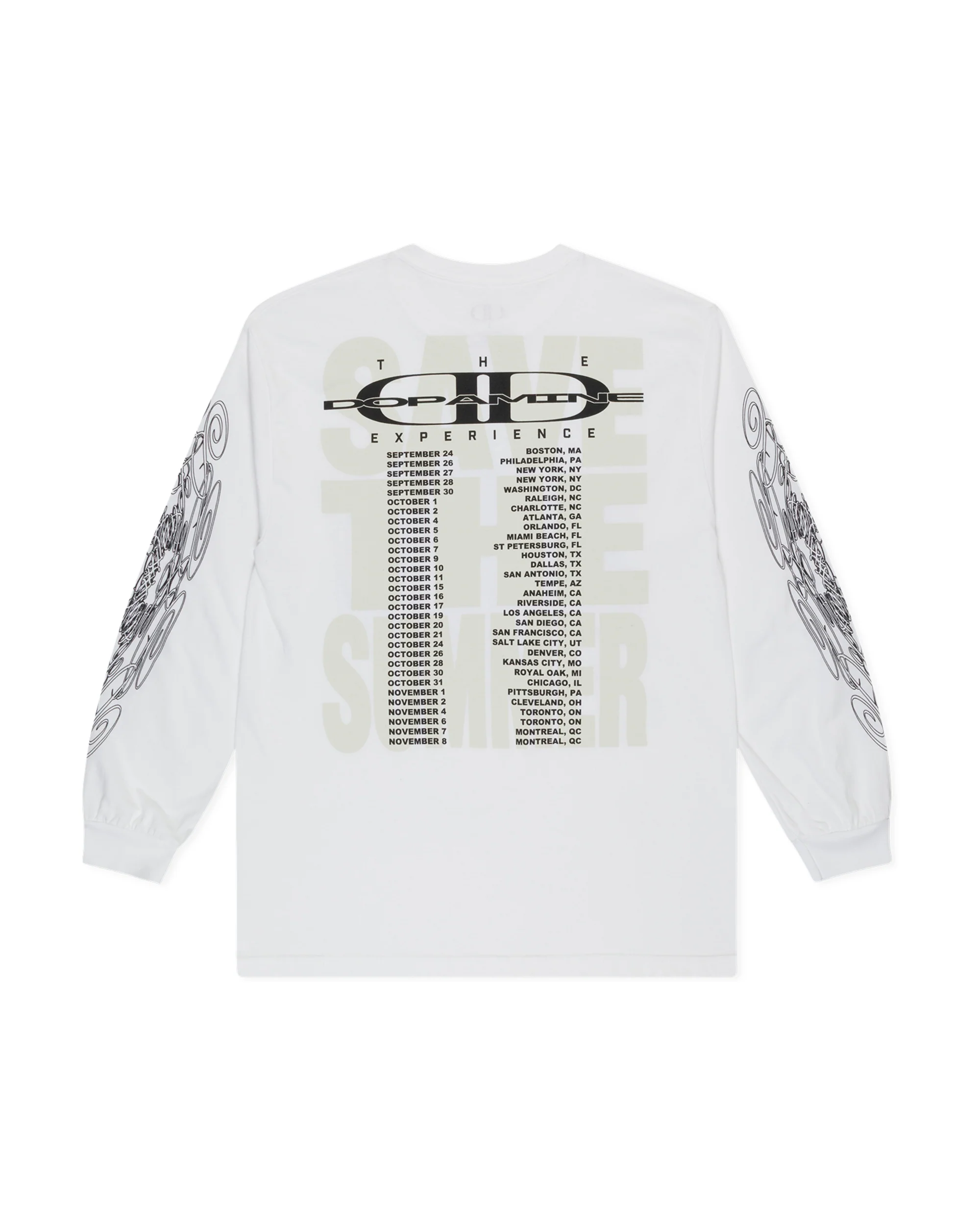SAVE THE SUMMER US TOUR LONG SLEEVE - Image 2