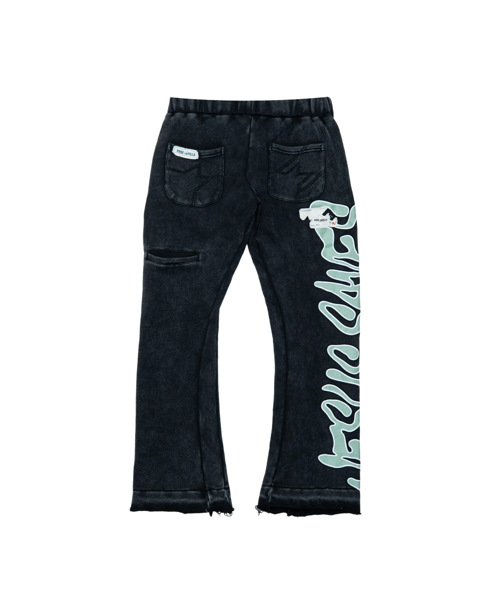 Saves Flare Sweatpants - Vintage Black - Image 2
