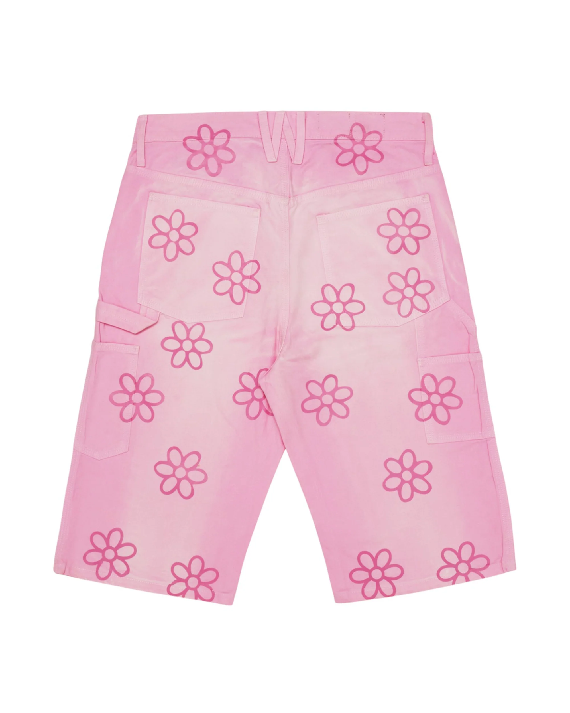 Savior Flower Denim Shorts Pink ComplexCon