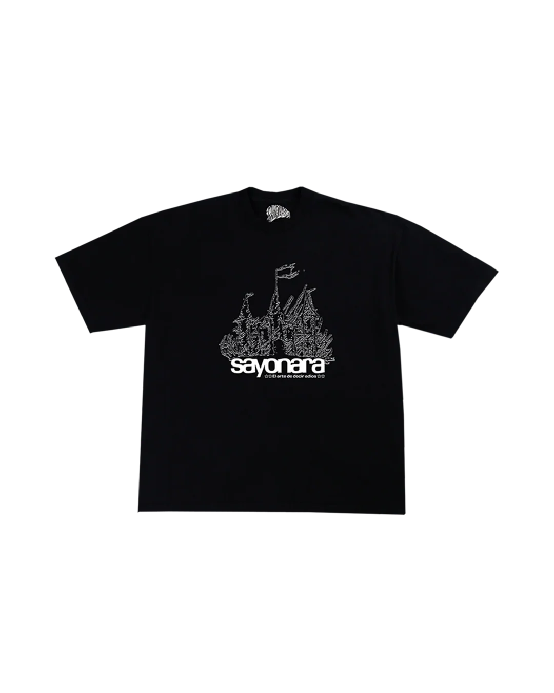 SAYONARA Castle Illustration Tee