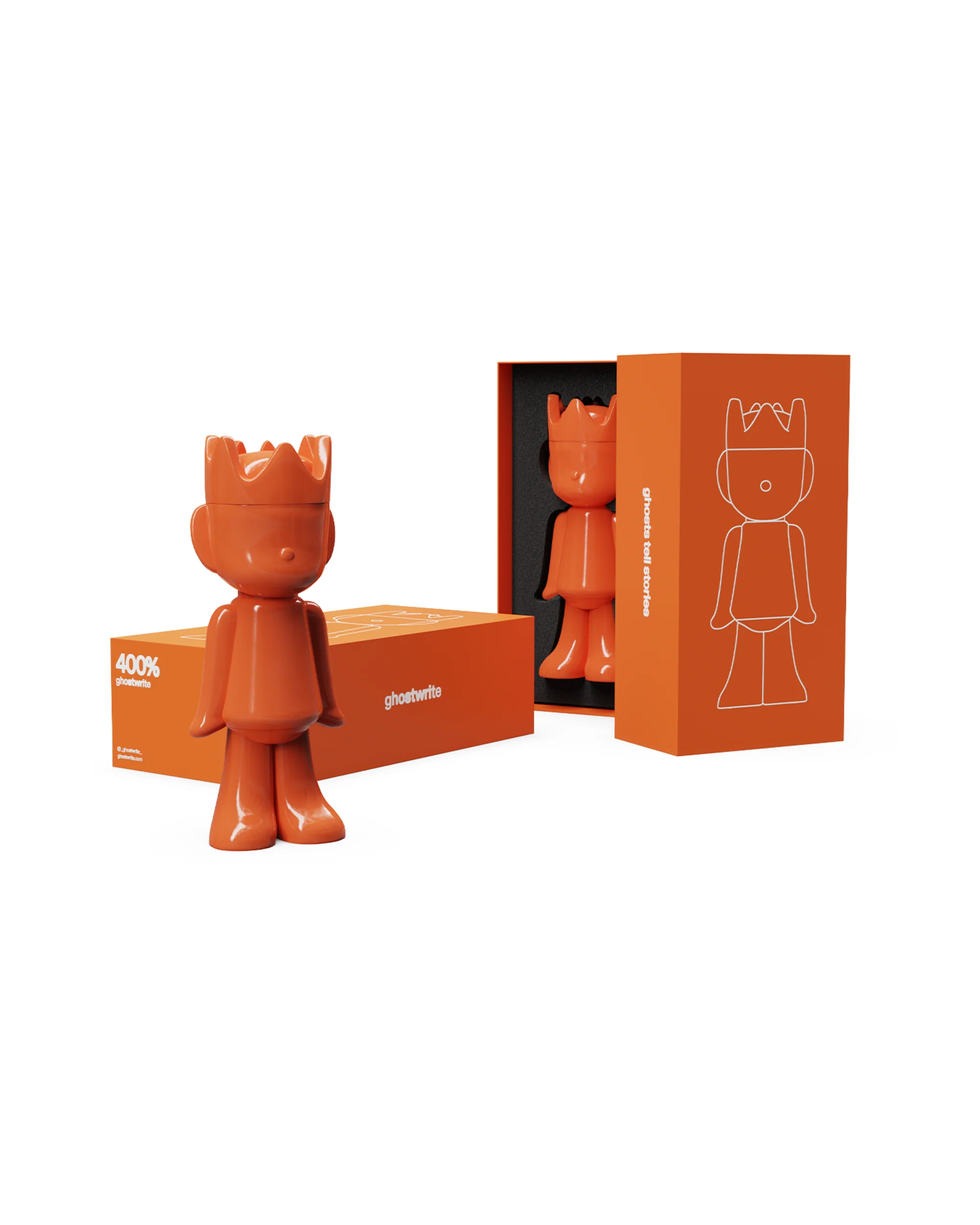 "Schrödinger's ghost: Orange Vibe" 400% - Image 8