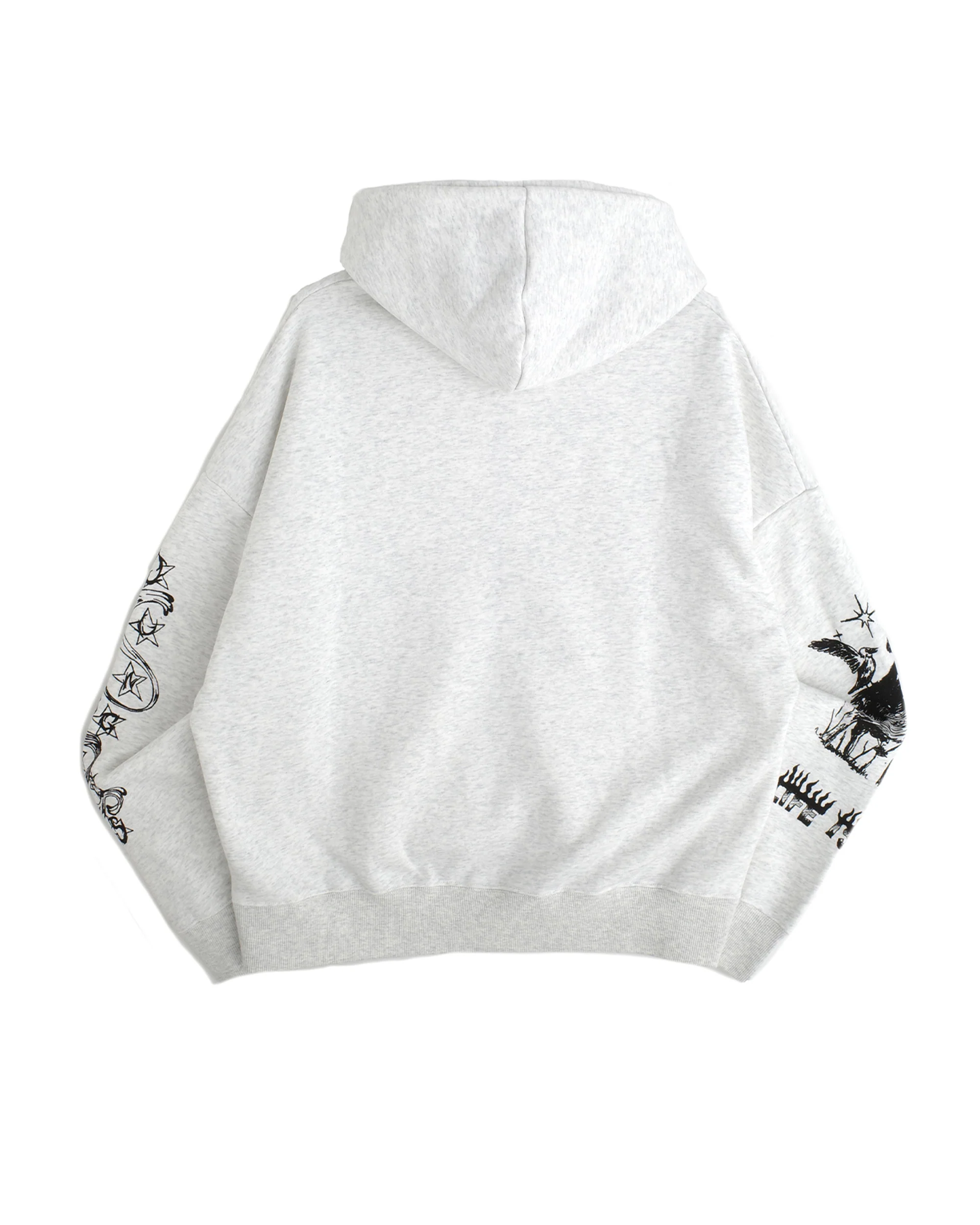 Scribbles Zip Hoodie - Image 4
