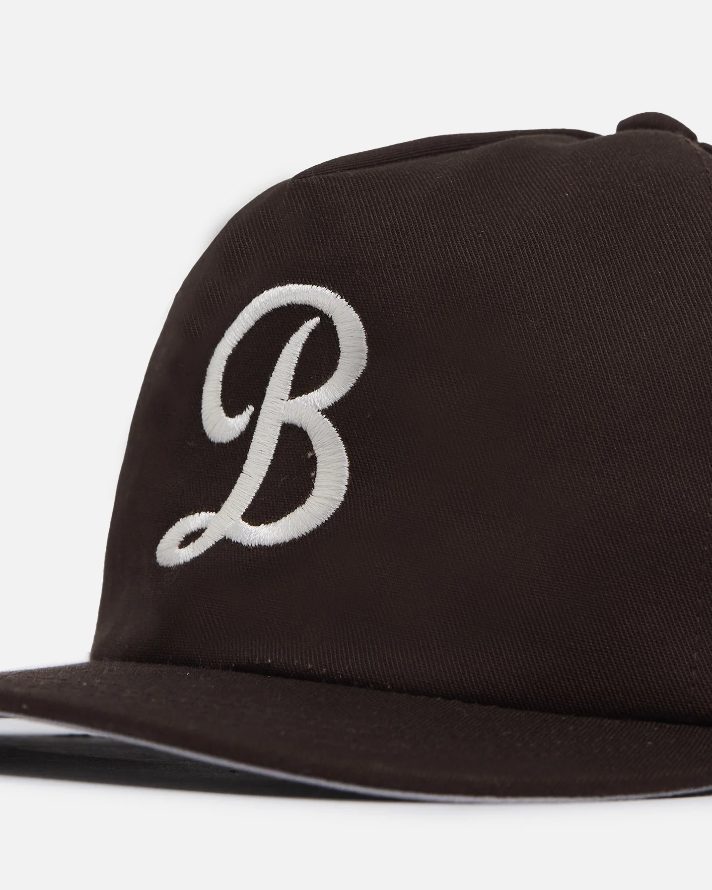 Script B Logo Cap - Brown - Image 2
