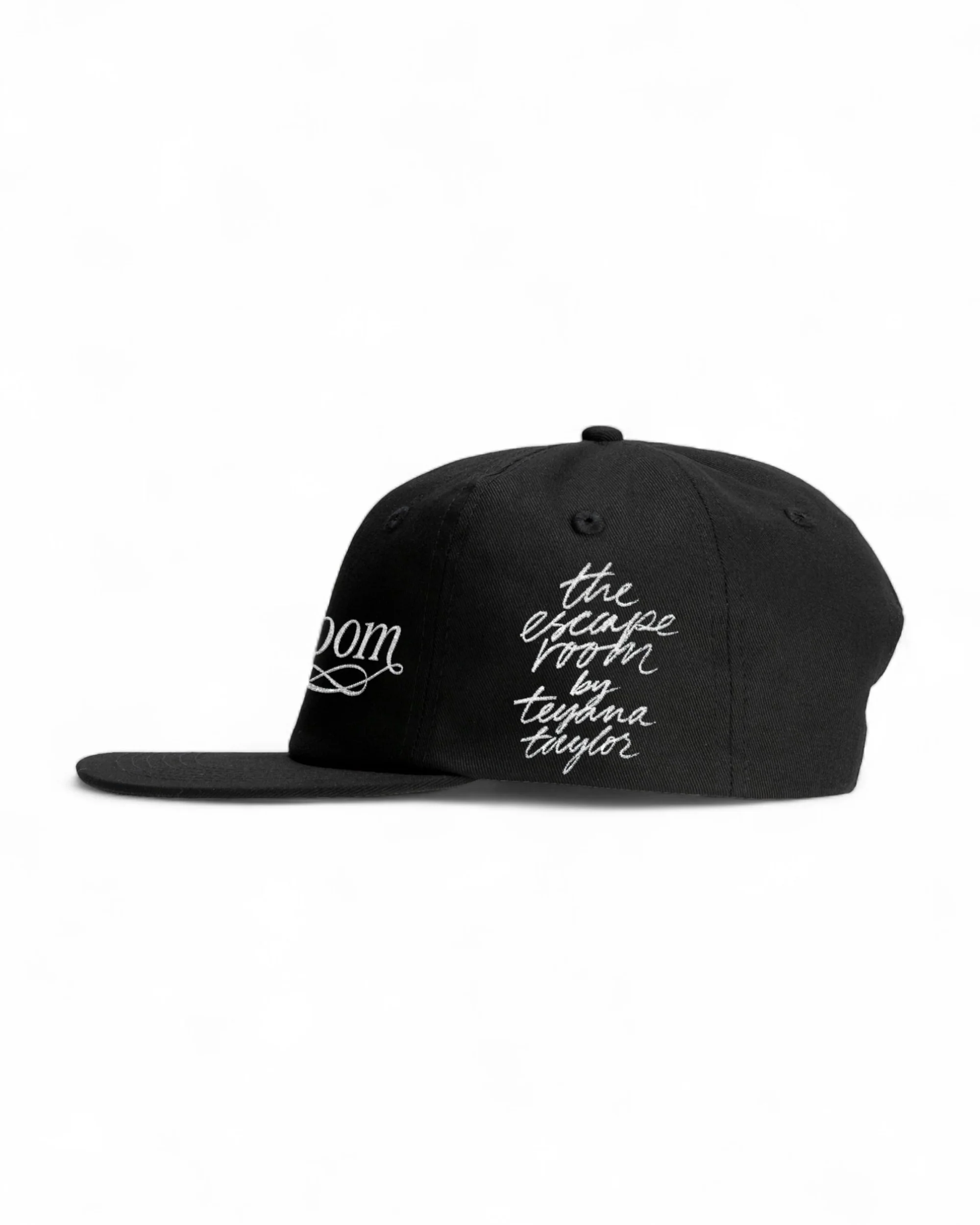 Script Hat In Black - Image 2
