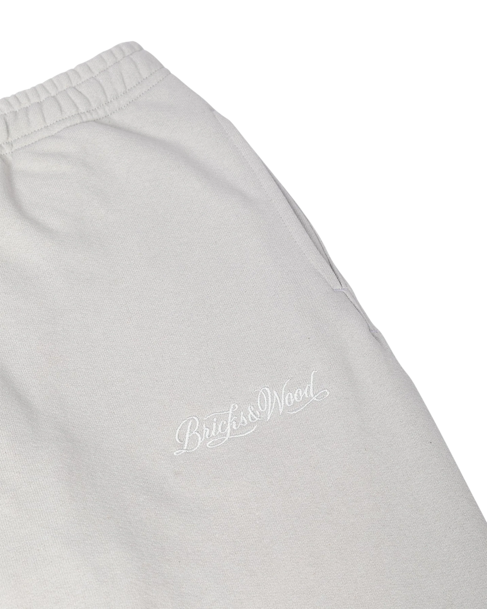 Script Logo Sweatpants - Grey - Image 2