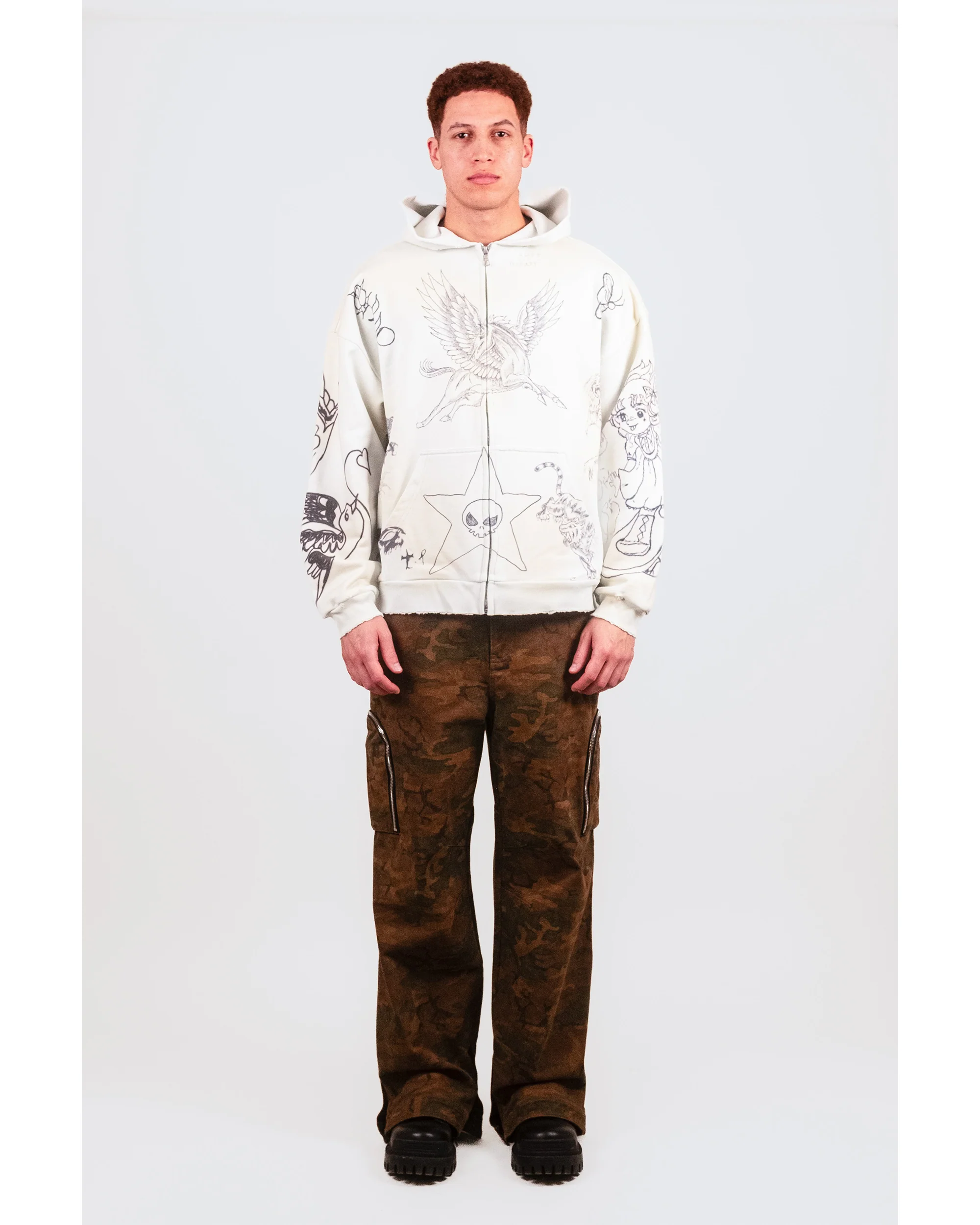 Second Skin Hoodie in Dove - Image 4