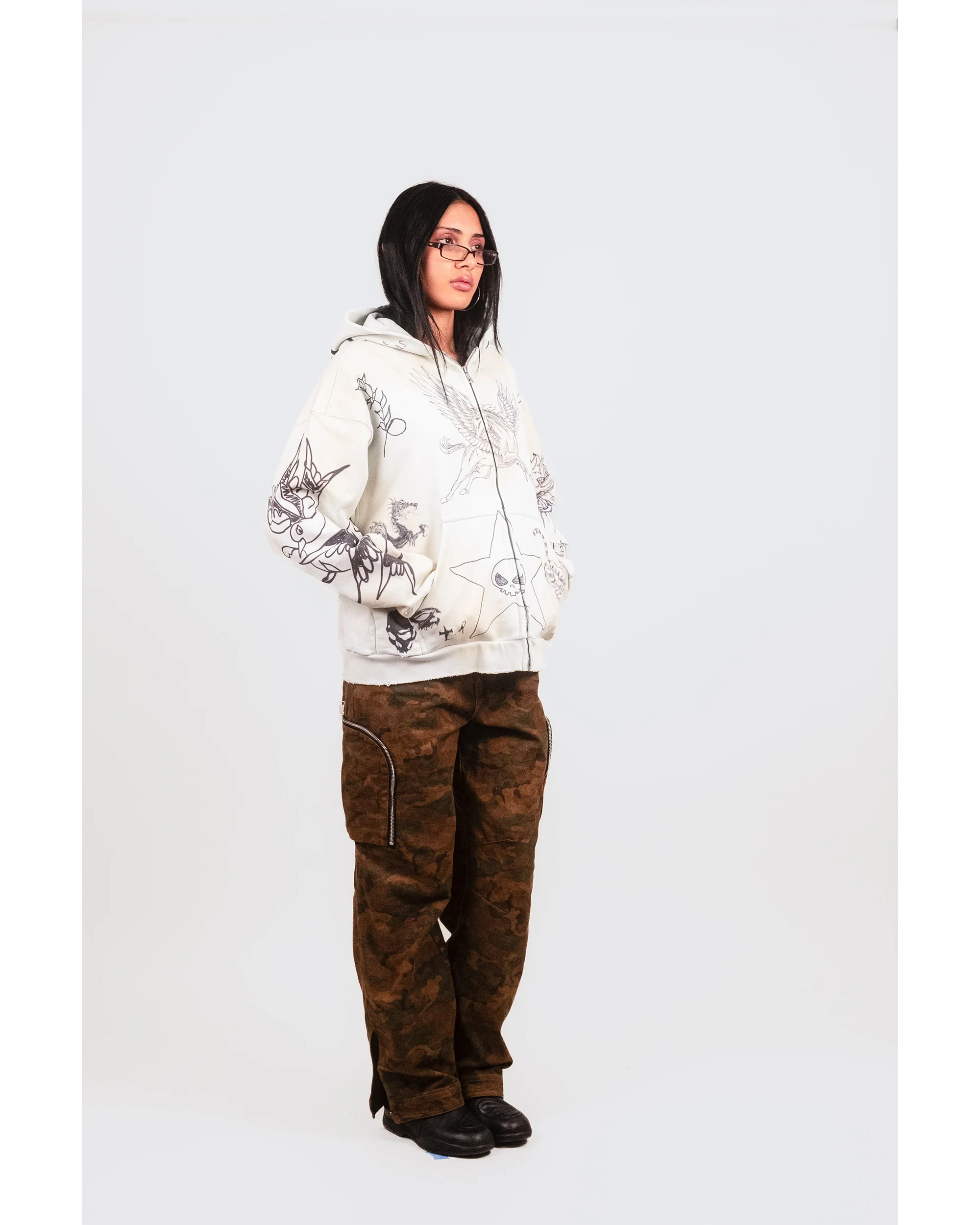 Second Skin Hoodie in Dove - Image 5